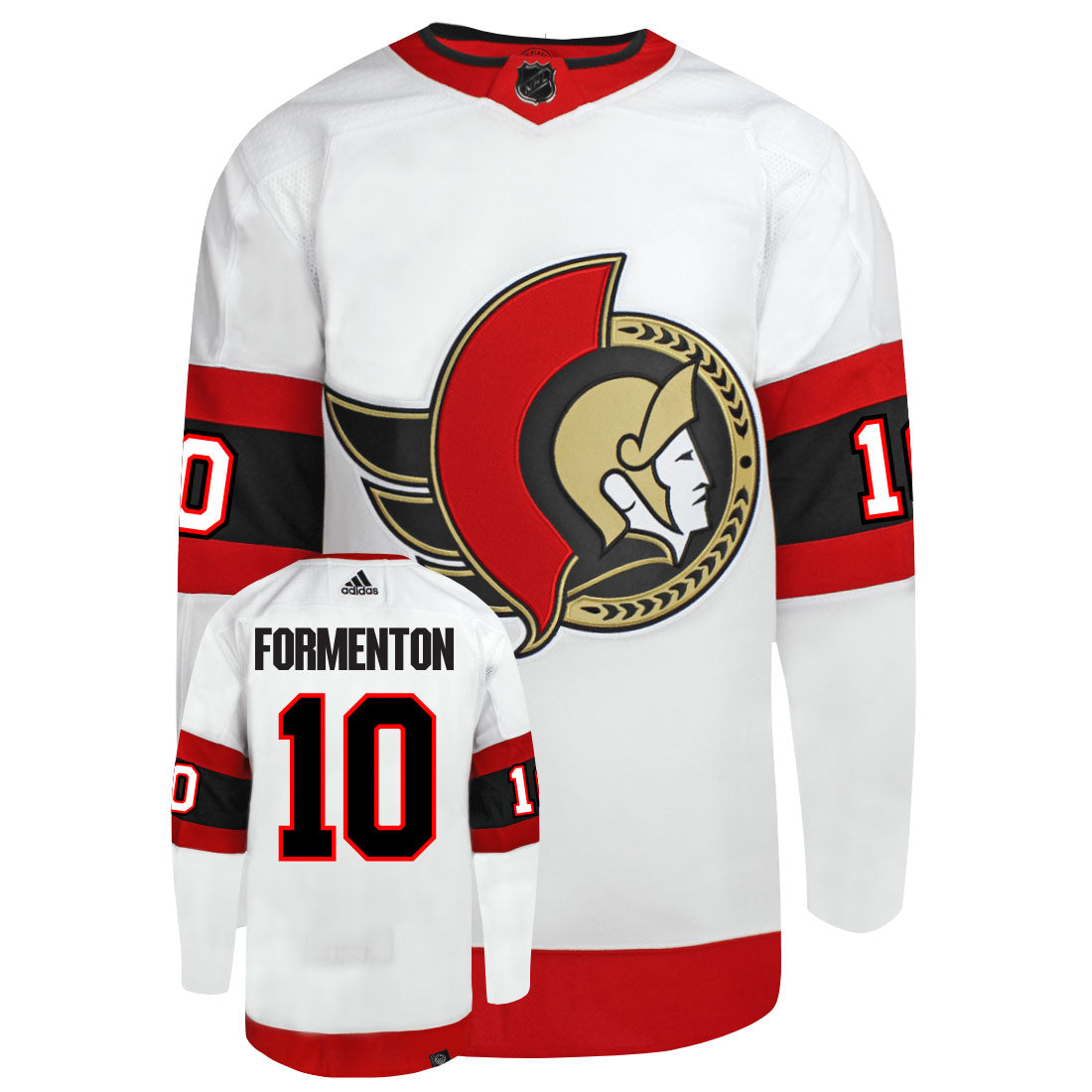 Alex Formenton Ottawa Senators Adidas Primegreen Authentic NHL Hockey Jersey - vstockx