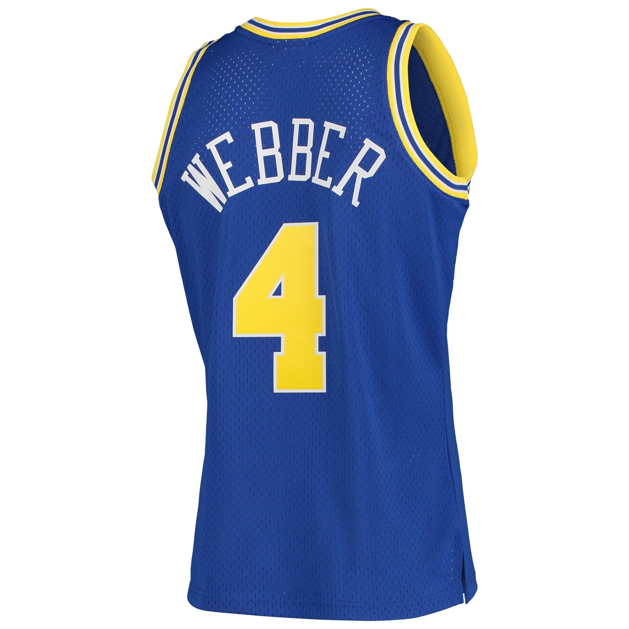Chris Webber Golden State Warriors Mitchell & Ness Hardwood Classics 1993-94 Swingman Jersey - Royal - vstockx