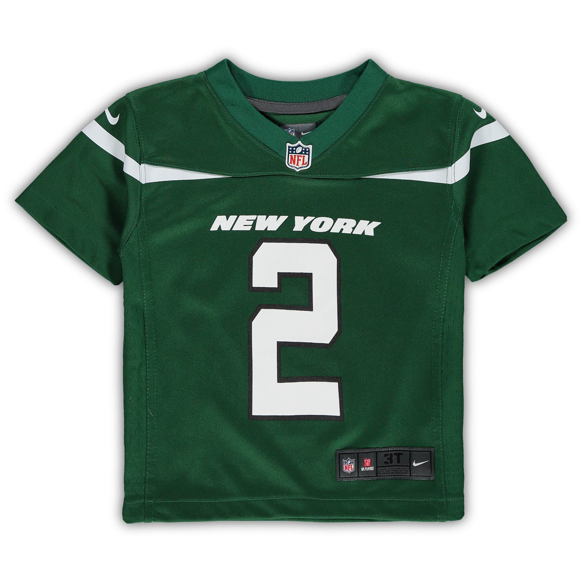 Zach Wilson New York Jets Nike Toddler Game Jersey - Green - vstockx