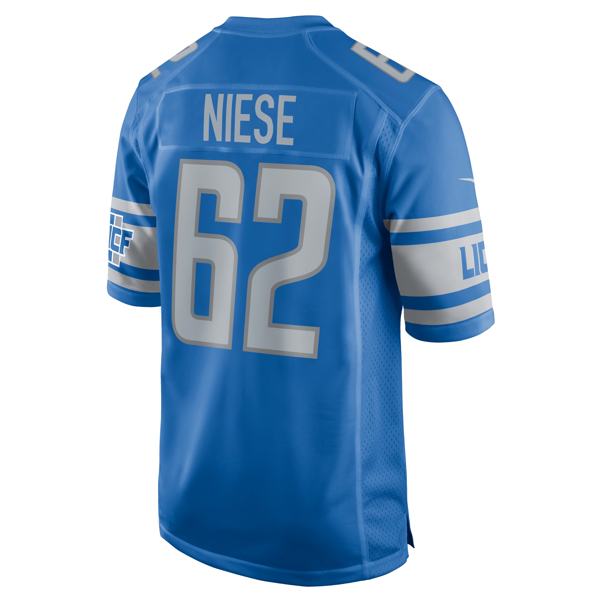 Michael Niese Detroit Lions Nike Team Game Jersey - Blue - vstockx