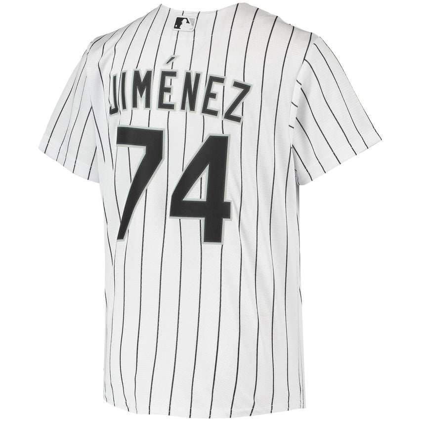 Youth Eloy Jimenez Chicago White Sox White Home Replica Jersey - vstockx