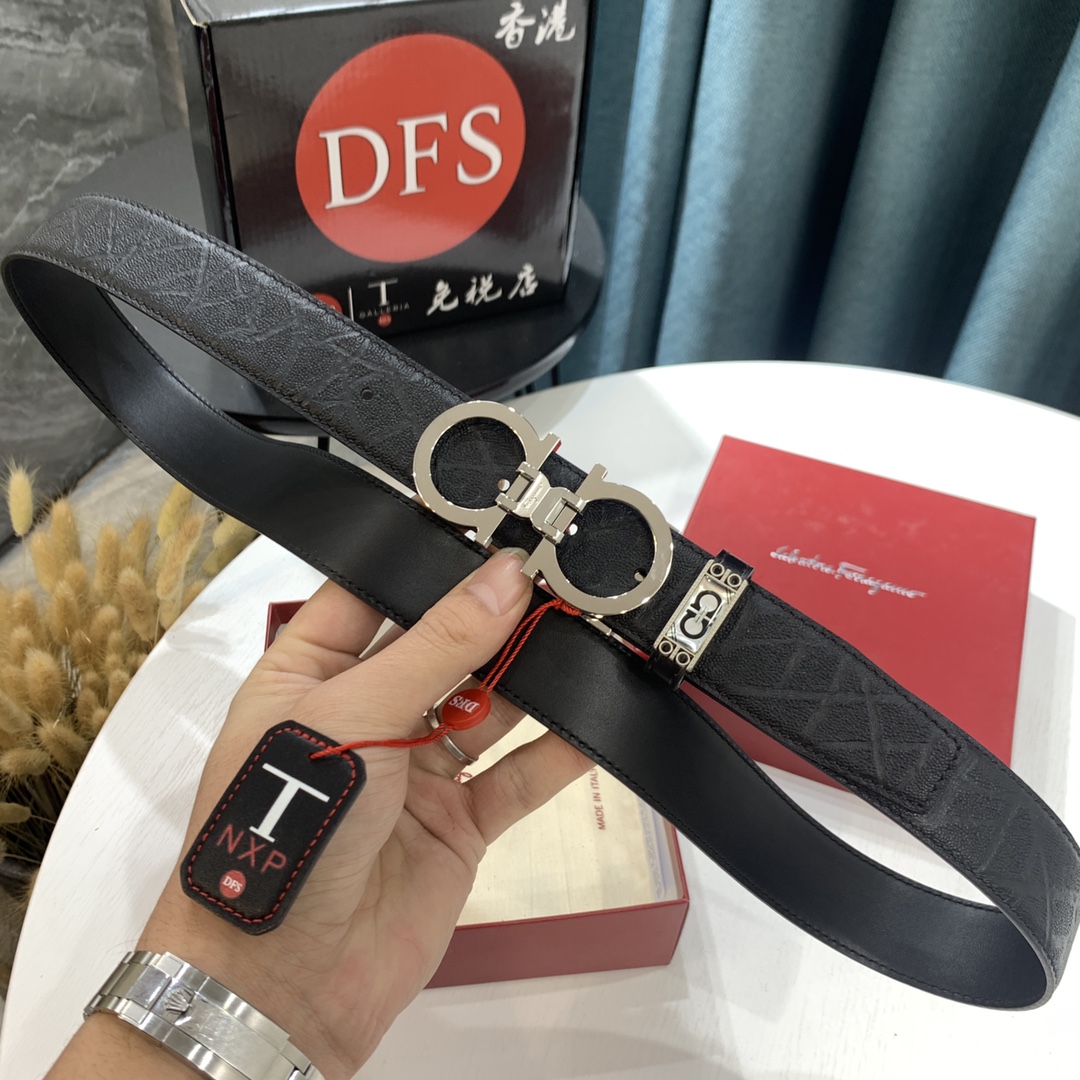 Streetwear Belt Ferragamo 319468 size:3.5cm - vstockx