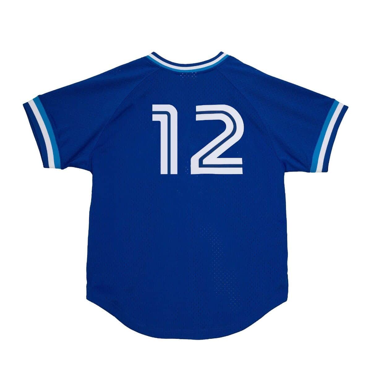 Authentic Roberto Alomar Toronto Blue Jays 1993 Pullover Jersey - vstockx