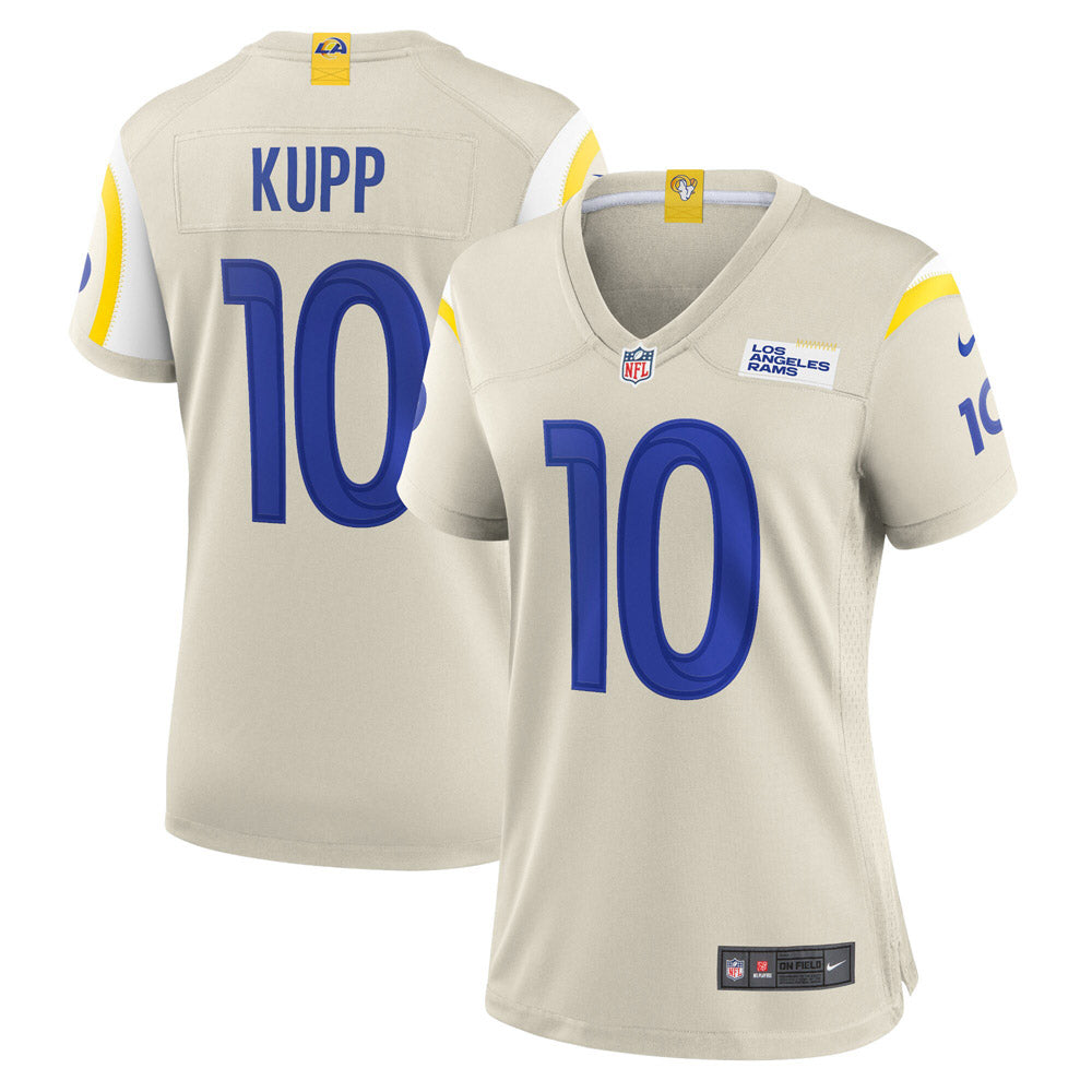 Women's Los Angeles Rams Cooper Kupp Player Game Jersey Bone - vstockx