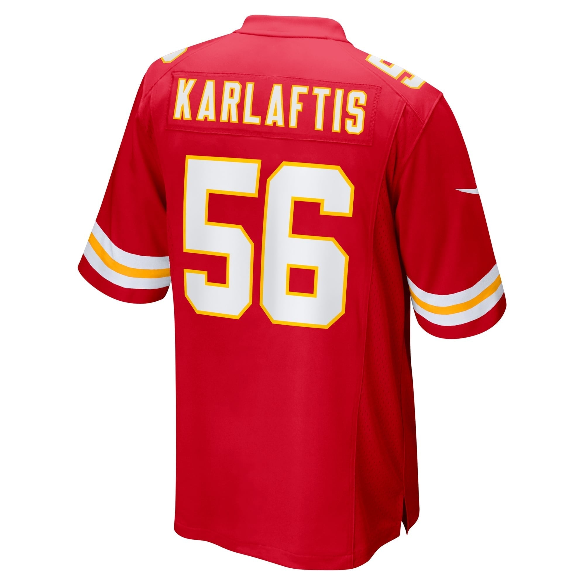 Men's Nike George Karlaftis Red Kansas City Chiefs Player Game Jersey - vstockx