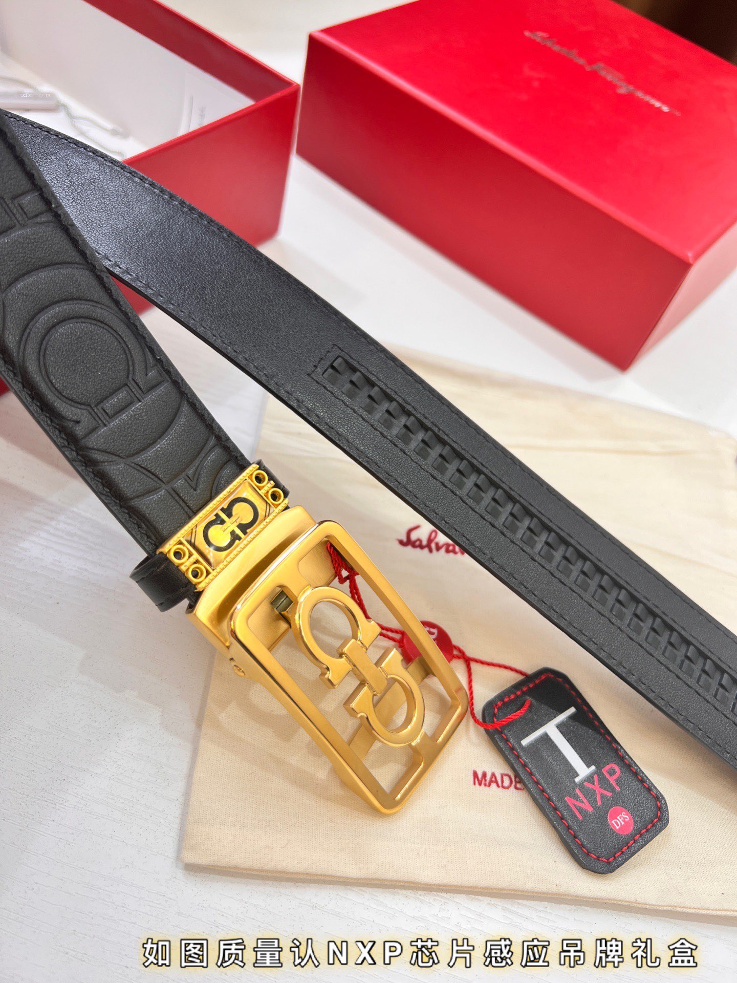 Streetwear Belt Ferragamo 319754 size:3.5cm - vstockx