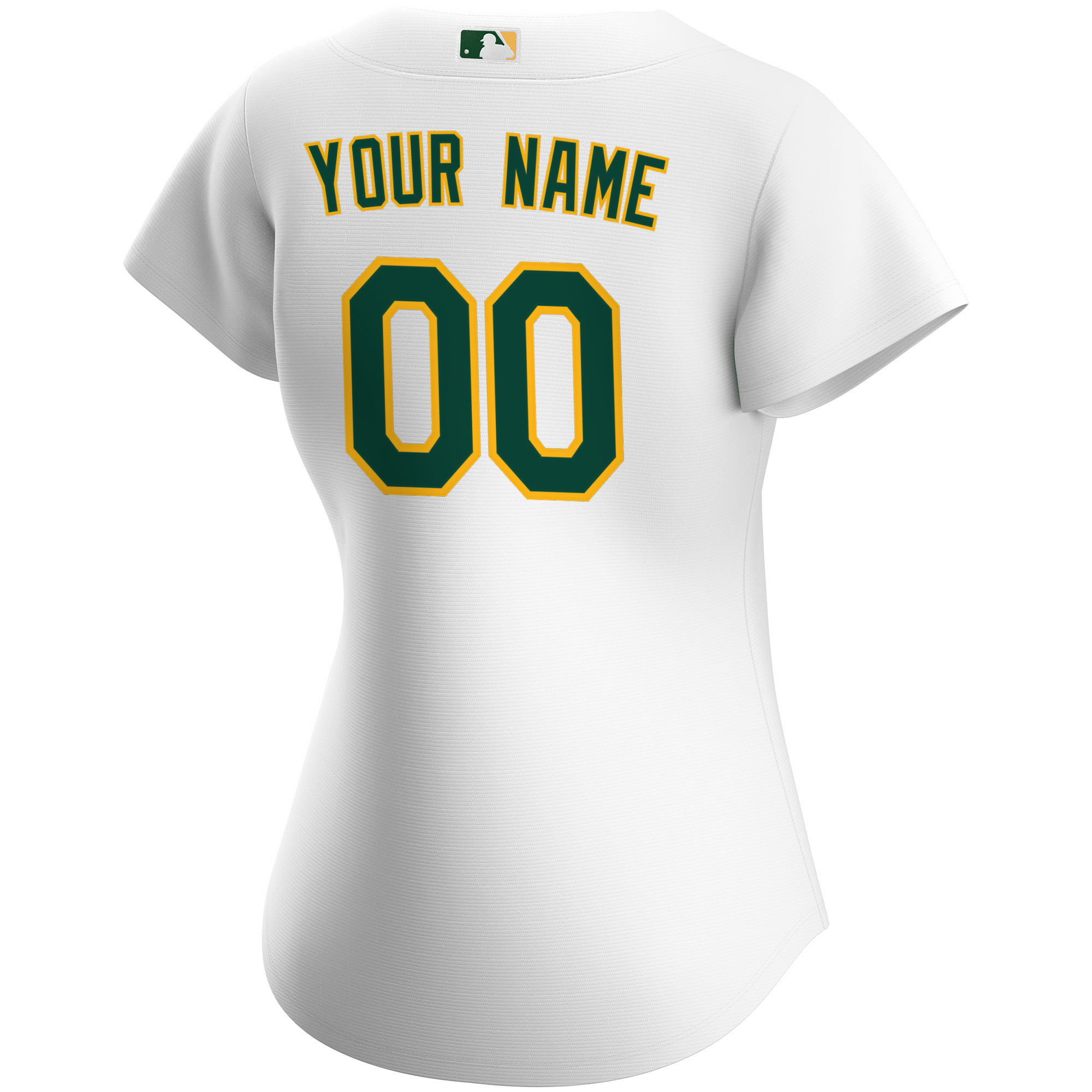 Oakland Athletics Nike Women's Home Replica Custom Jersey - White - vstockx