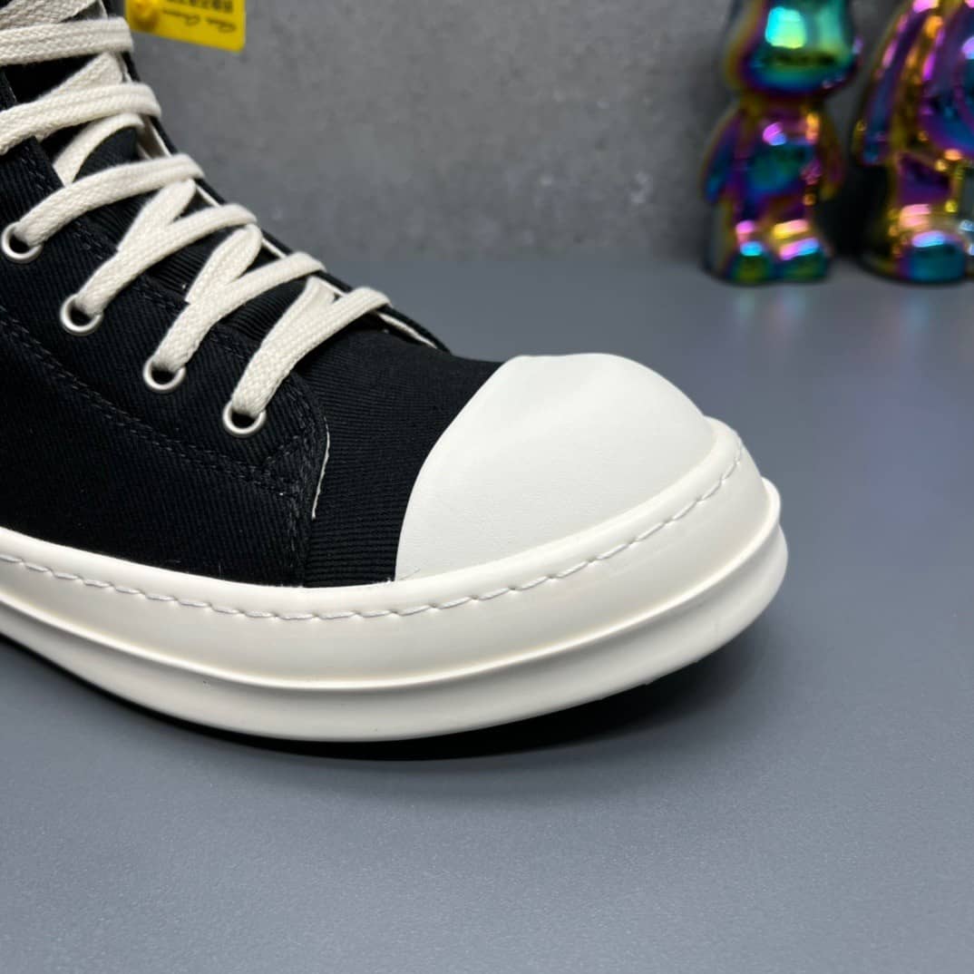 Rick Owens DRKSHDW Luxor High Black Pearl - vstockx
