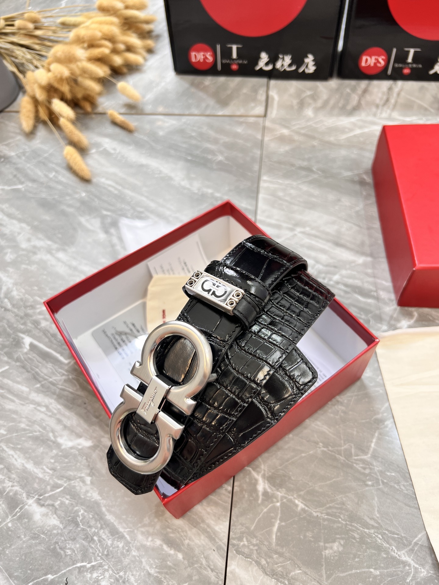 Streetwear Belt Ferragamo 319965 size:3.5cm - vstockx