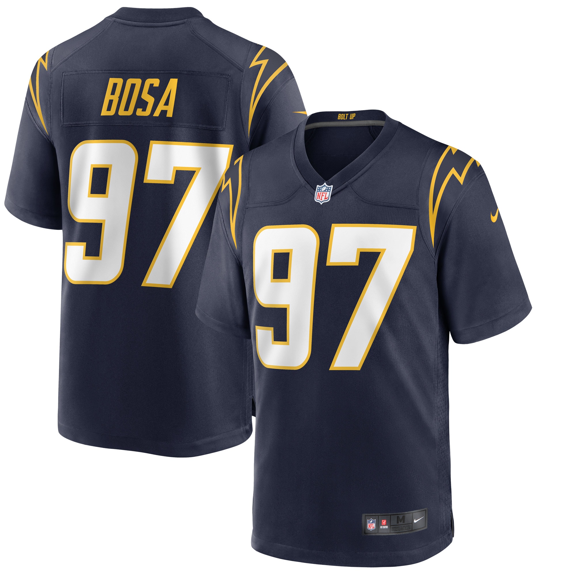 Joey Bosa Los Angeles Chargers Nike Alternate Game Jersey - Navy - vstockx