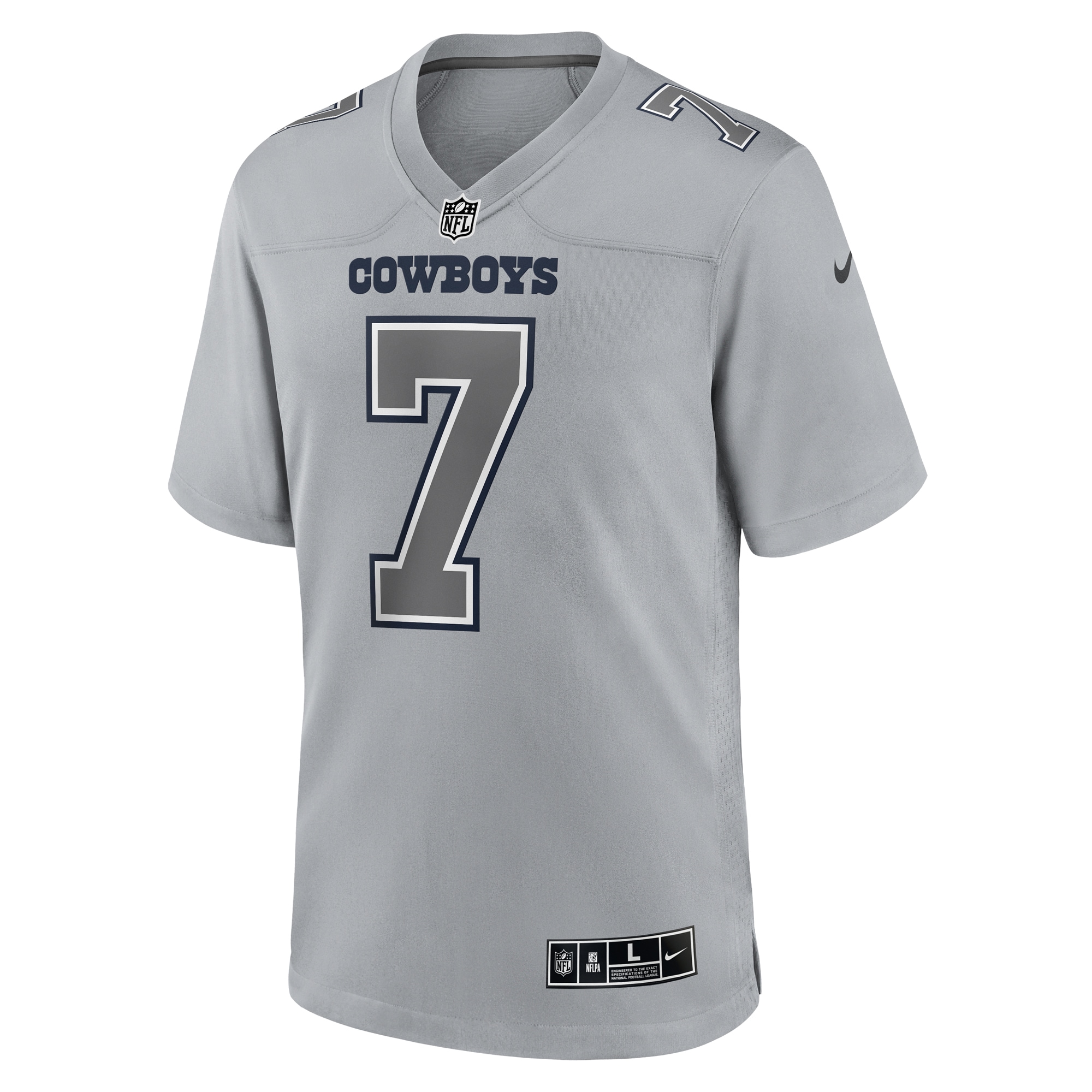 Trevon Diggs Dallas Cowboys Nike Atmosphere Fashion Game Jersey - Gray - vstockx