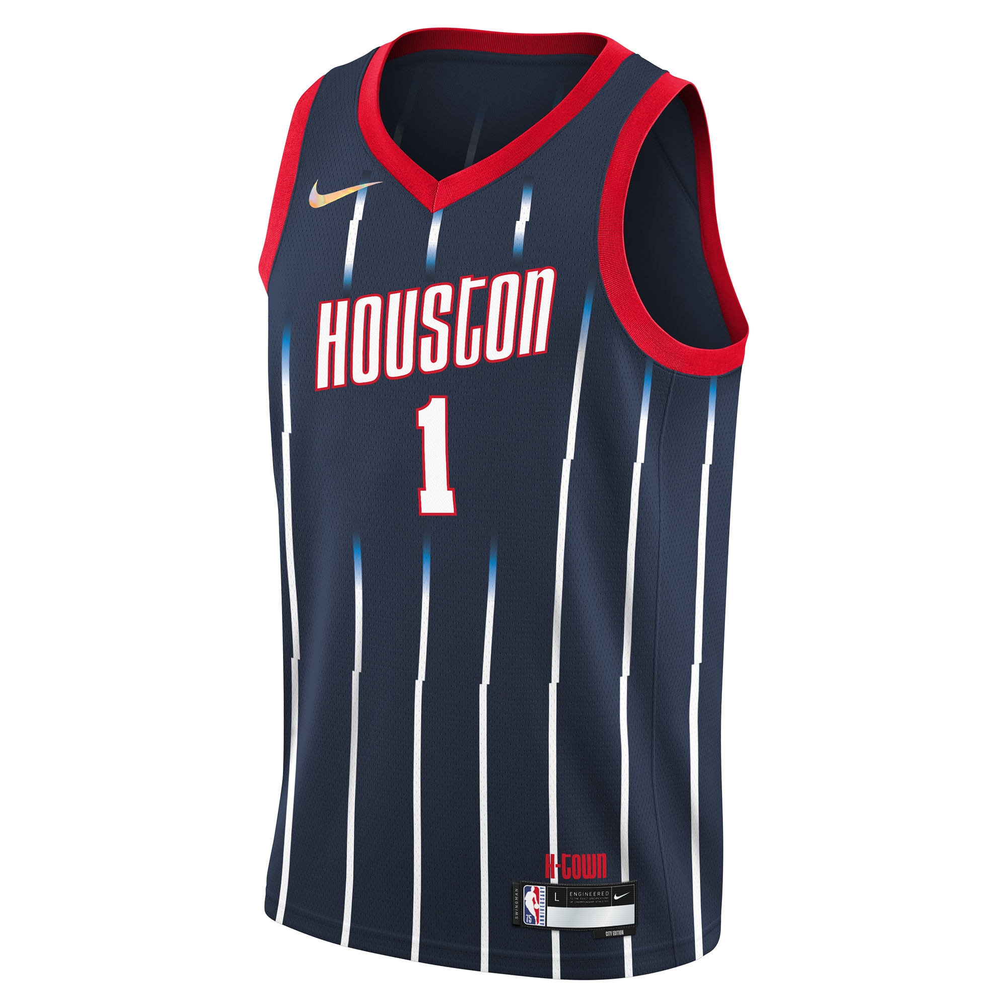 John Wall Houston Rockets Nike Youth 2021/22 Swingman Jersey - City Edition - Navy - vstockx