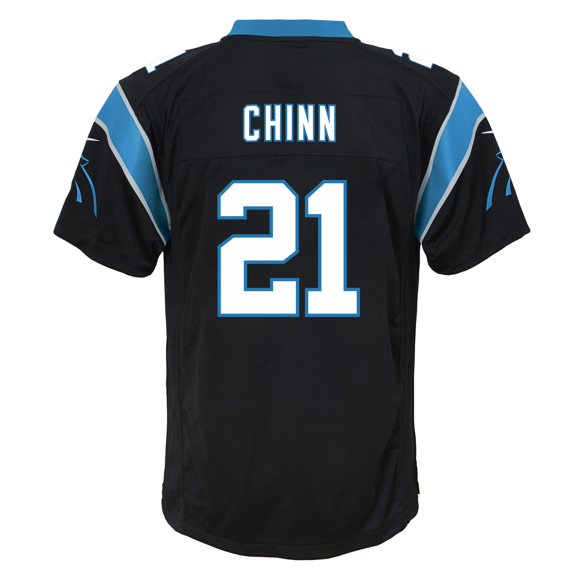 Jeremy Chinn Carolina Panthers Nike Youth Game Jersey - Black - vstockx