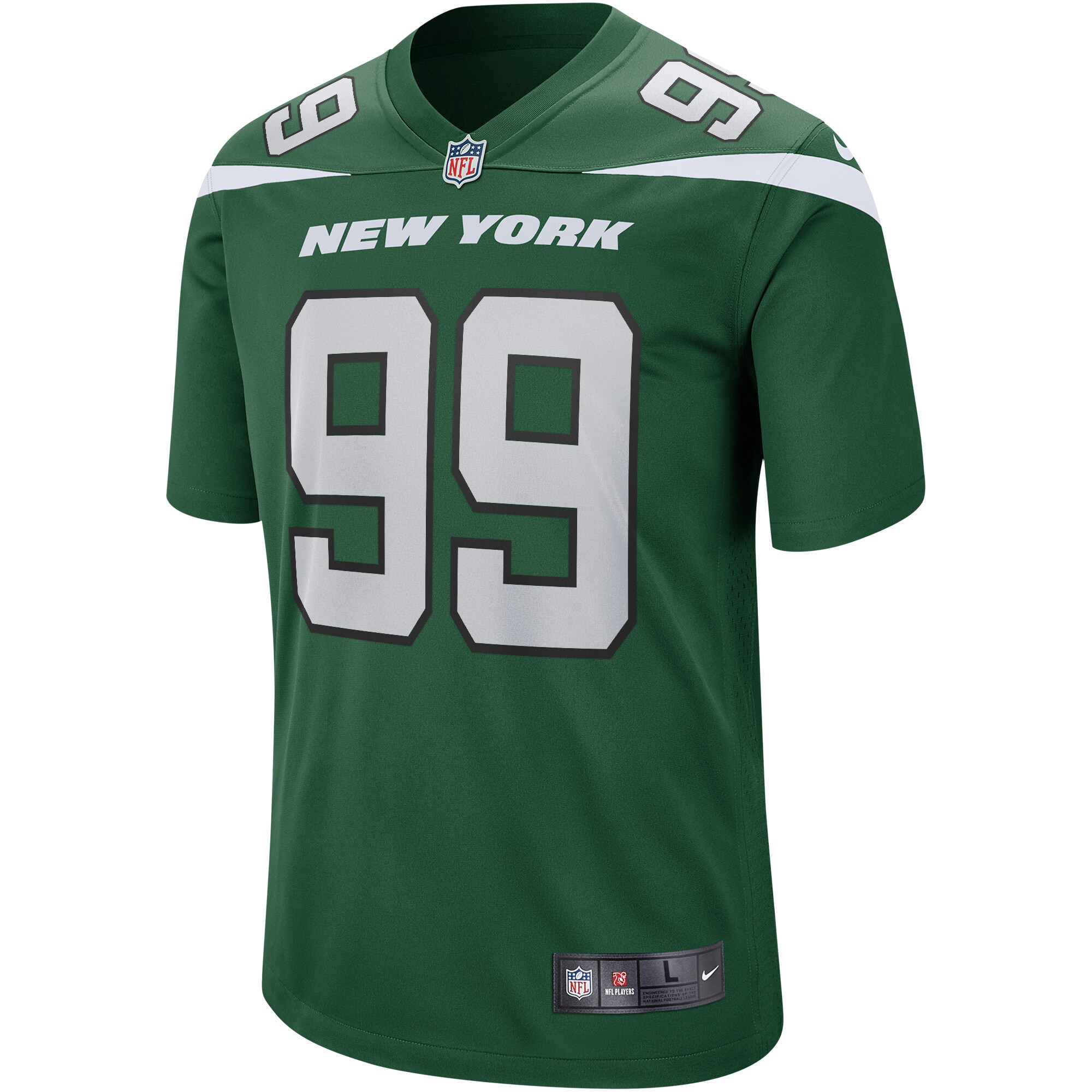 Mark Gastineau New York Jets Nike Game Retired Player Jersey - Gotham Green - vstockx