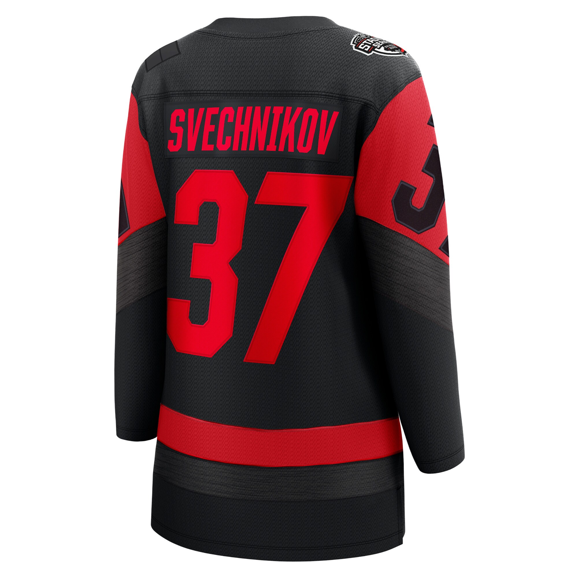 Andrei Svechnikov Carolina Hurricanes Fanatics Branded Women's 2023 NHL Stadium Series Breakaway Player Jersey - Black - vstockx