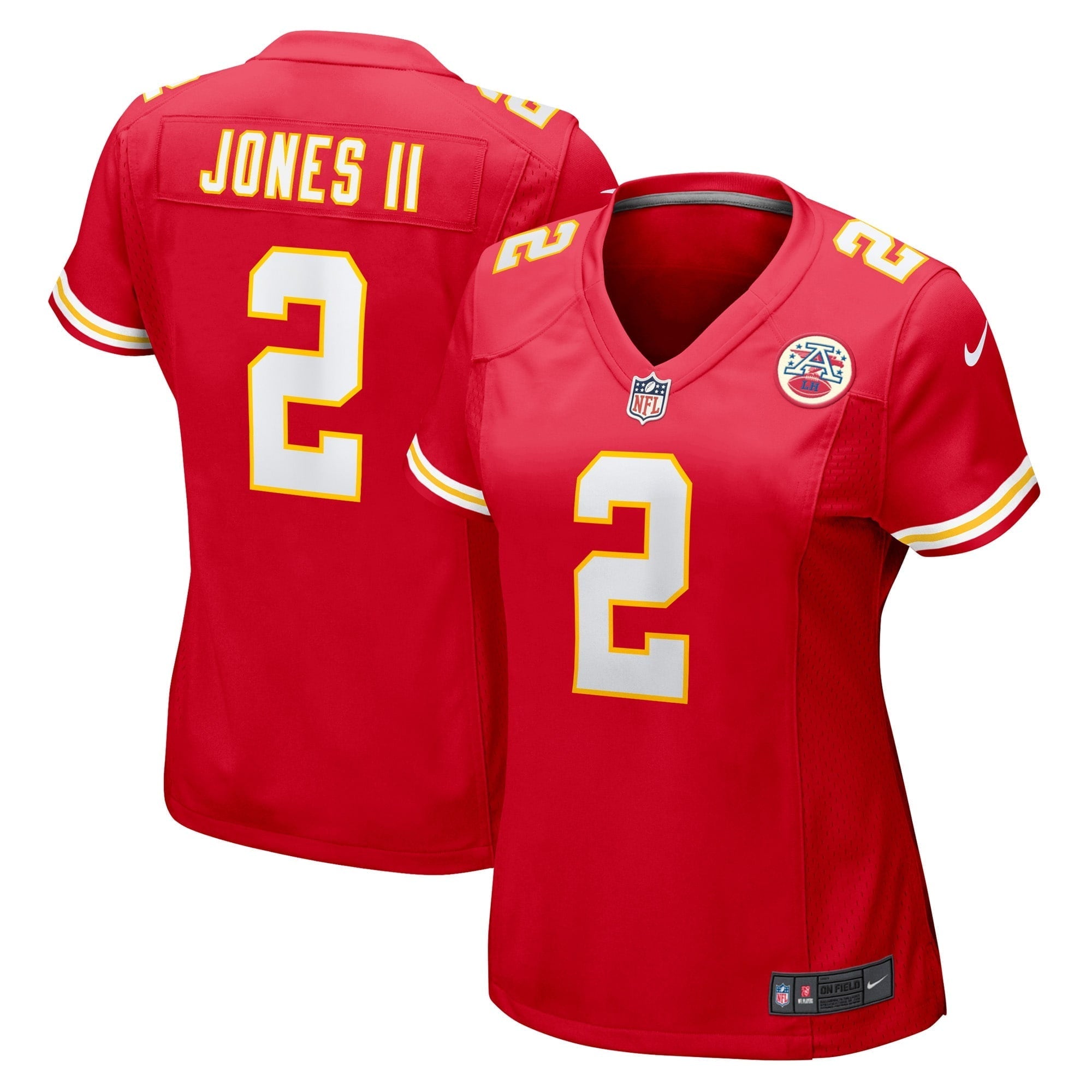 Women's Nike Ronald Jones II Red Kansas City Chiefs Game Jersey - vstockx