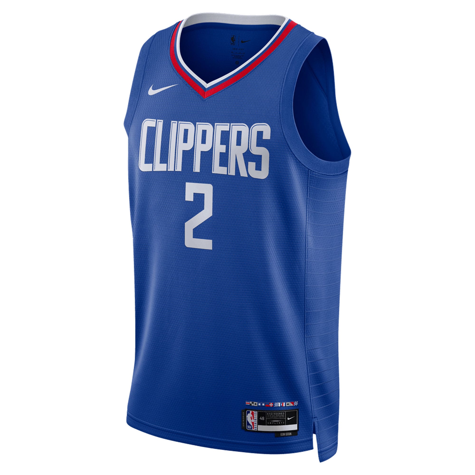 Kawhi Leonard LA Clippers Nike Unisex Swingman Jersey - Association Edition - Royal - vstockx
