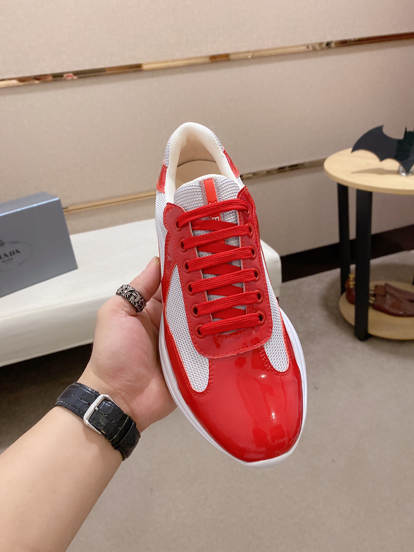 Prada America's Cup sneaker 8 - vstockx