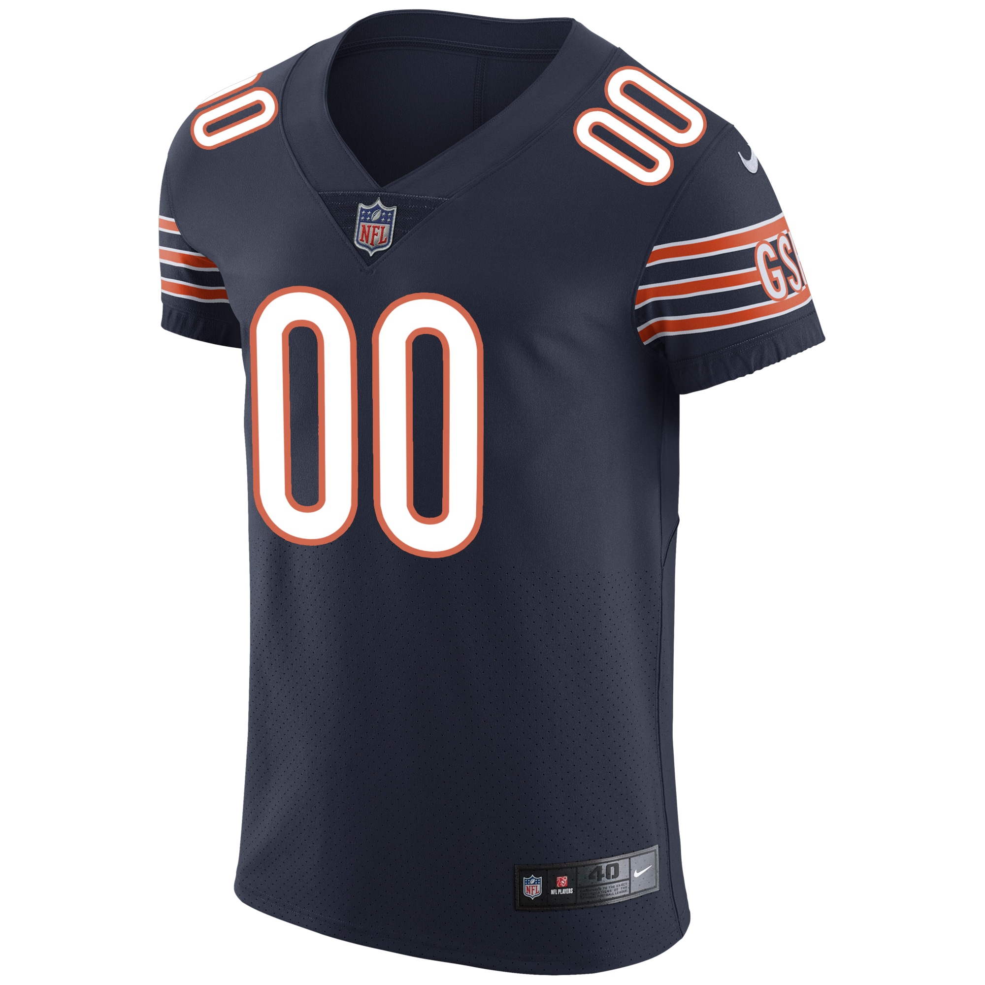 Chicago Bears Nike Vapor Untouchable Custom Elite Jersey - Navy - vstockx