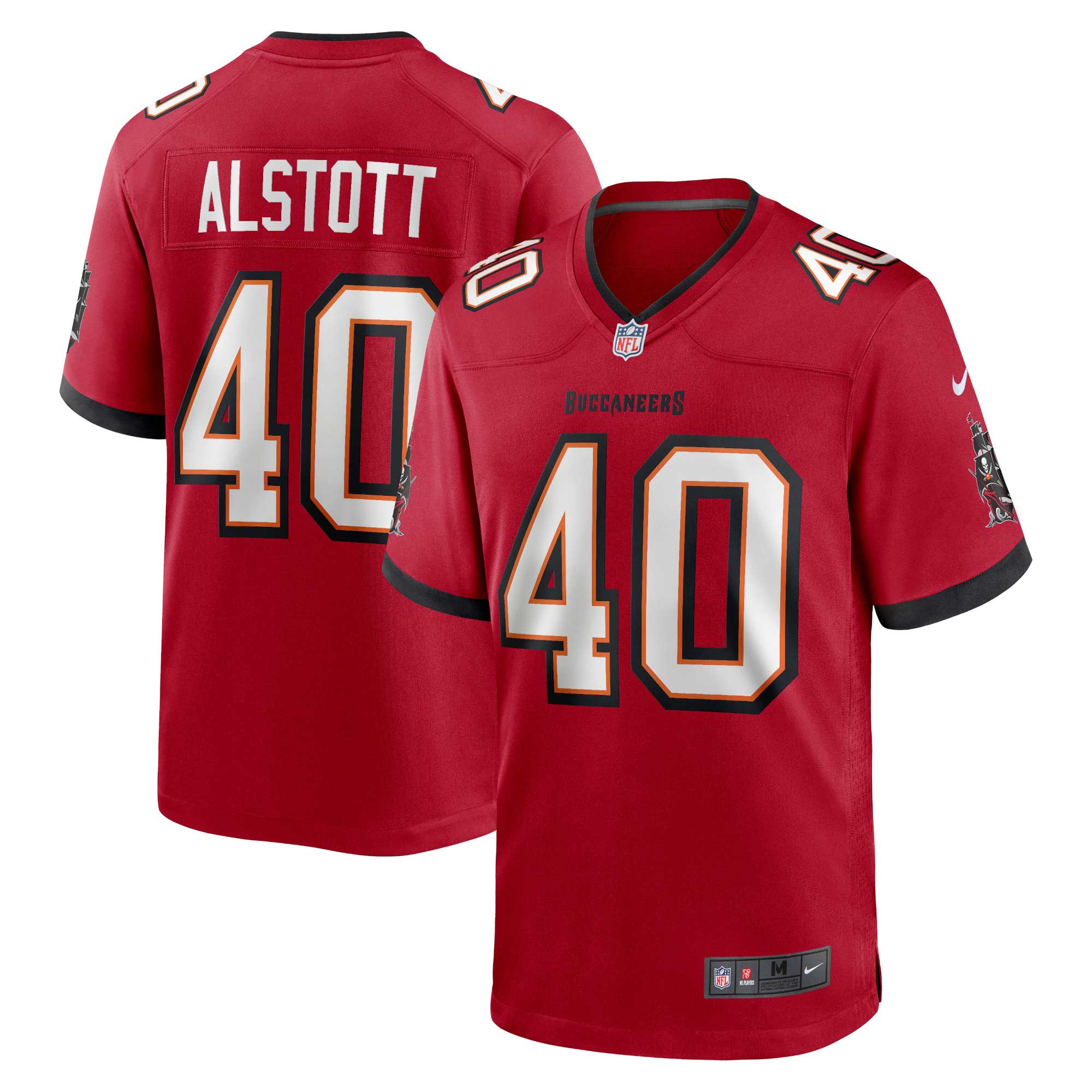 Mike Alstott Tampa Bay Buccaneers Nike Retired Player Game Jersey - Red - vstockx
