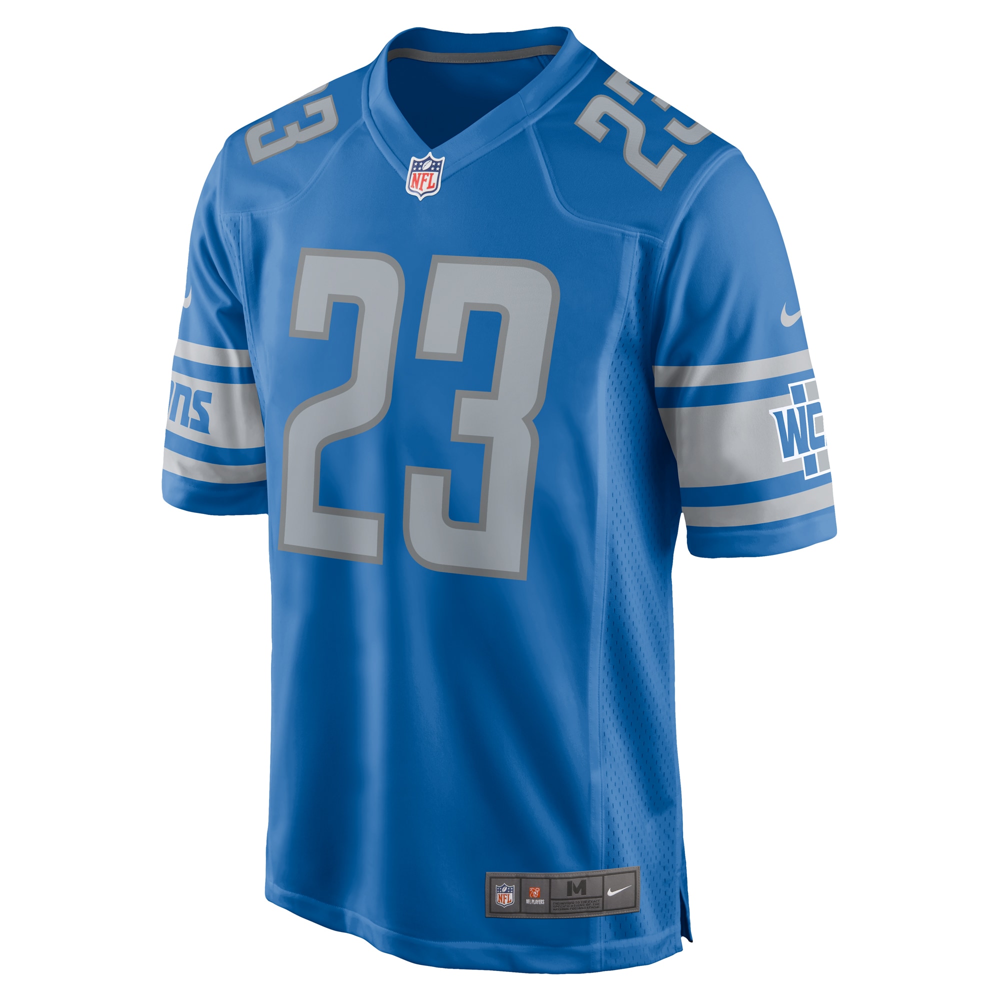Jerry Jacobs Detroit Lions Nike Team Game Jersey - Blue - vstockx