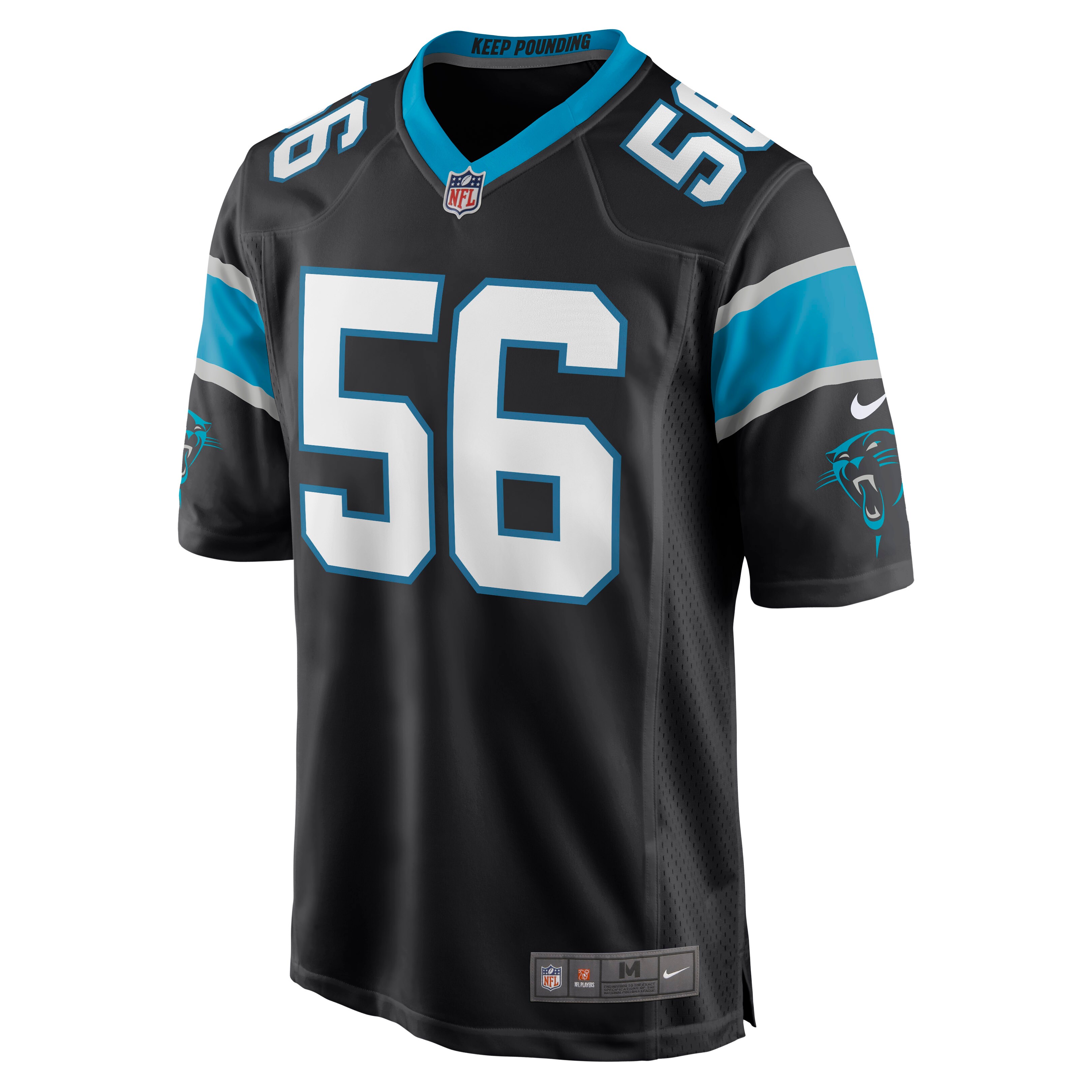 Jermaine Carter Carolina Panthers Nike Game Jersey - Black - vstockx