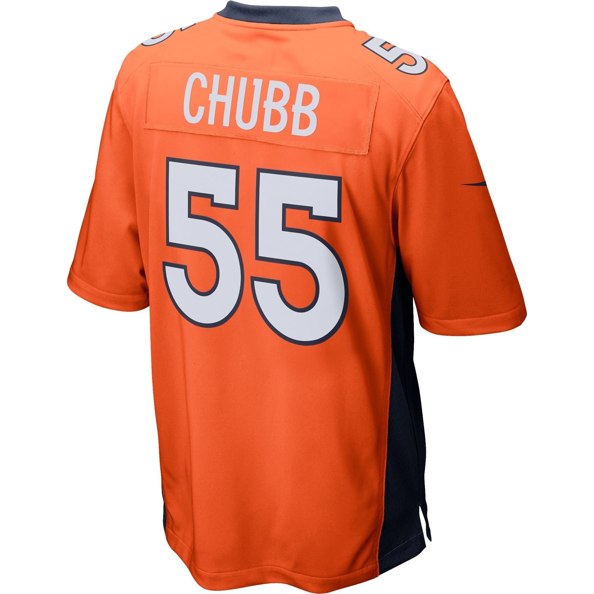 Men's Nike Bradley Chubb Orange Denver Broncos Game Jersey - vstockx
