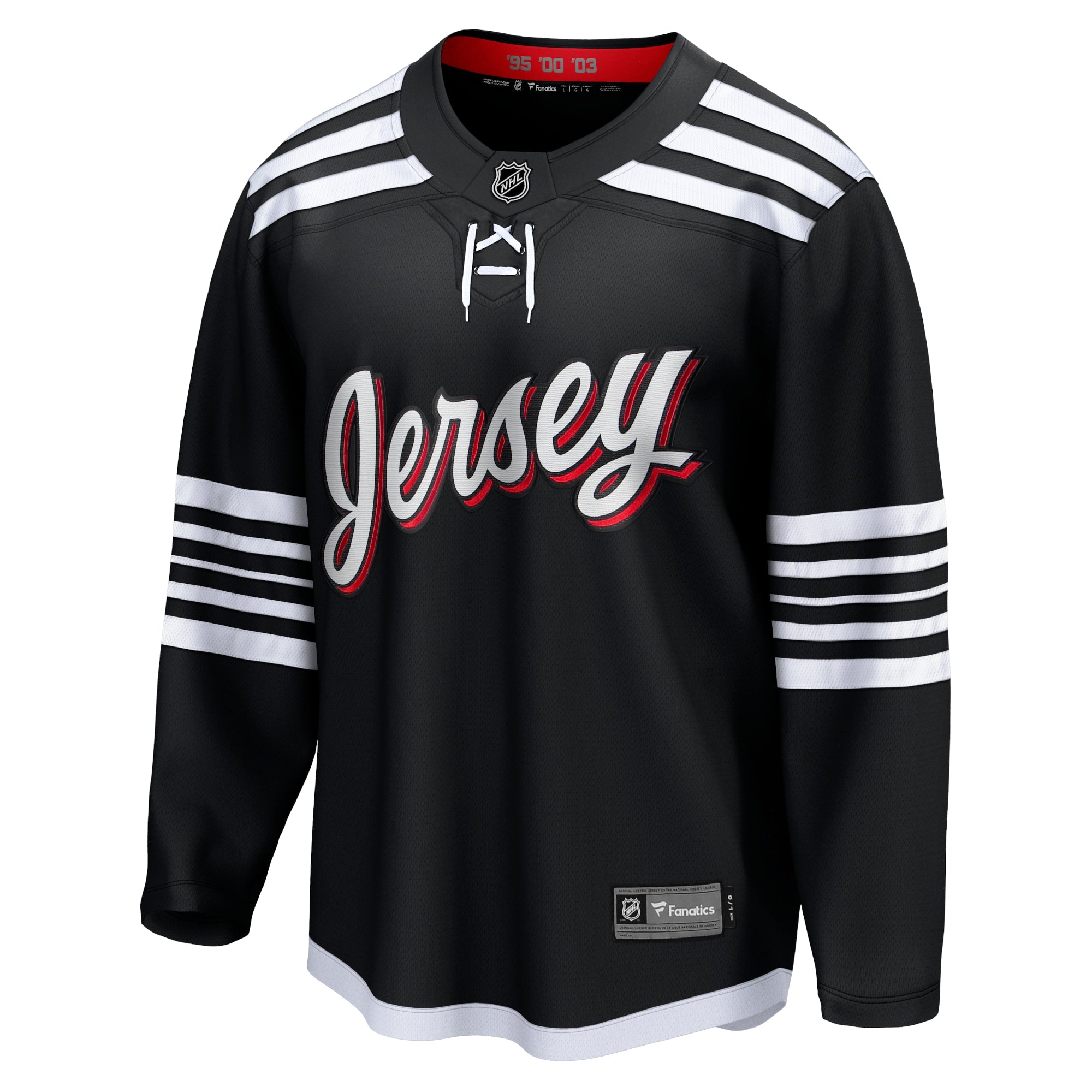 Men's Fanatics Branded Black New Jersey Devils Alternate Premier Breakaway Team Jersey - vstockx