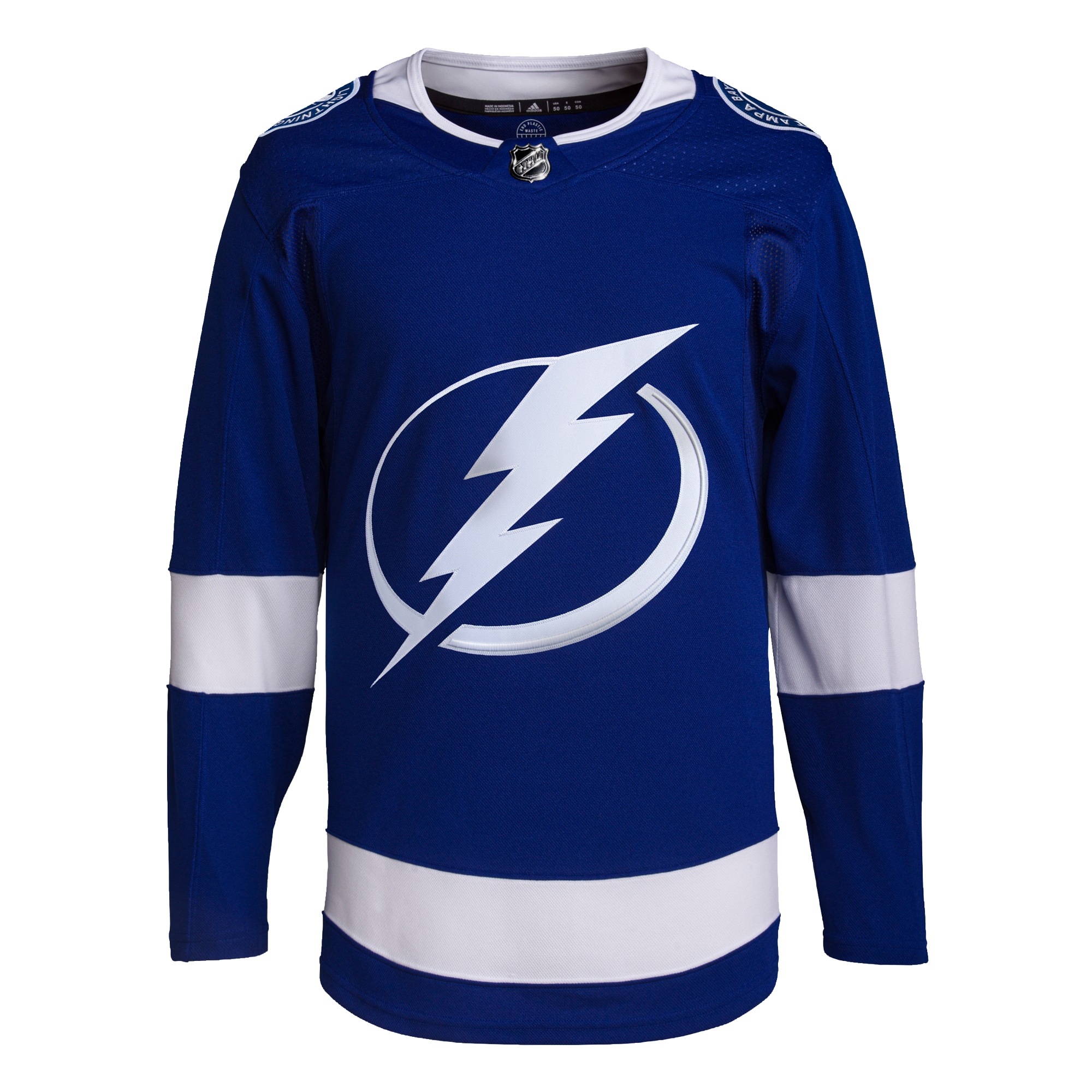 Tampa Bay Lightning adidas Home Primegreen Authentic Pro Jersey - Royal - vstockx