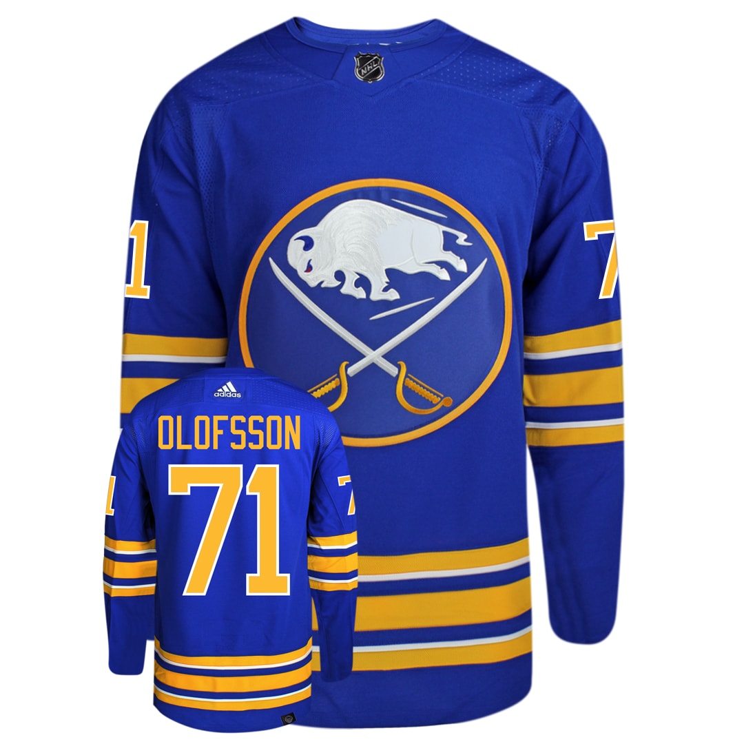 Victor Olofsson Buffalo Sabres Adidas Primegreen Authentic NHL Hockey Jersey - vstockx