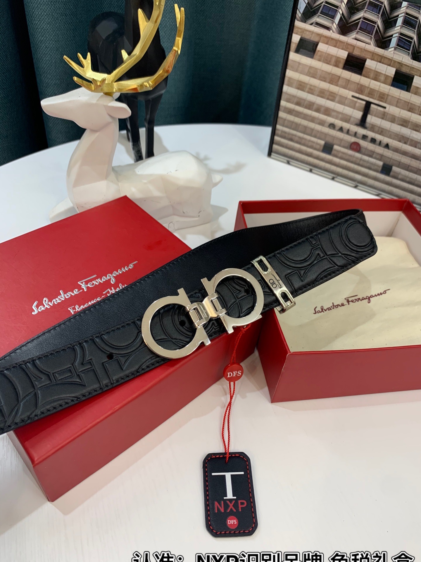 Streetwear Belt Ferragamo 319191 size:3.5cm - vstockx