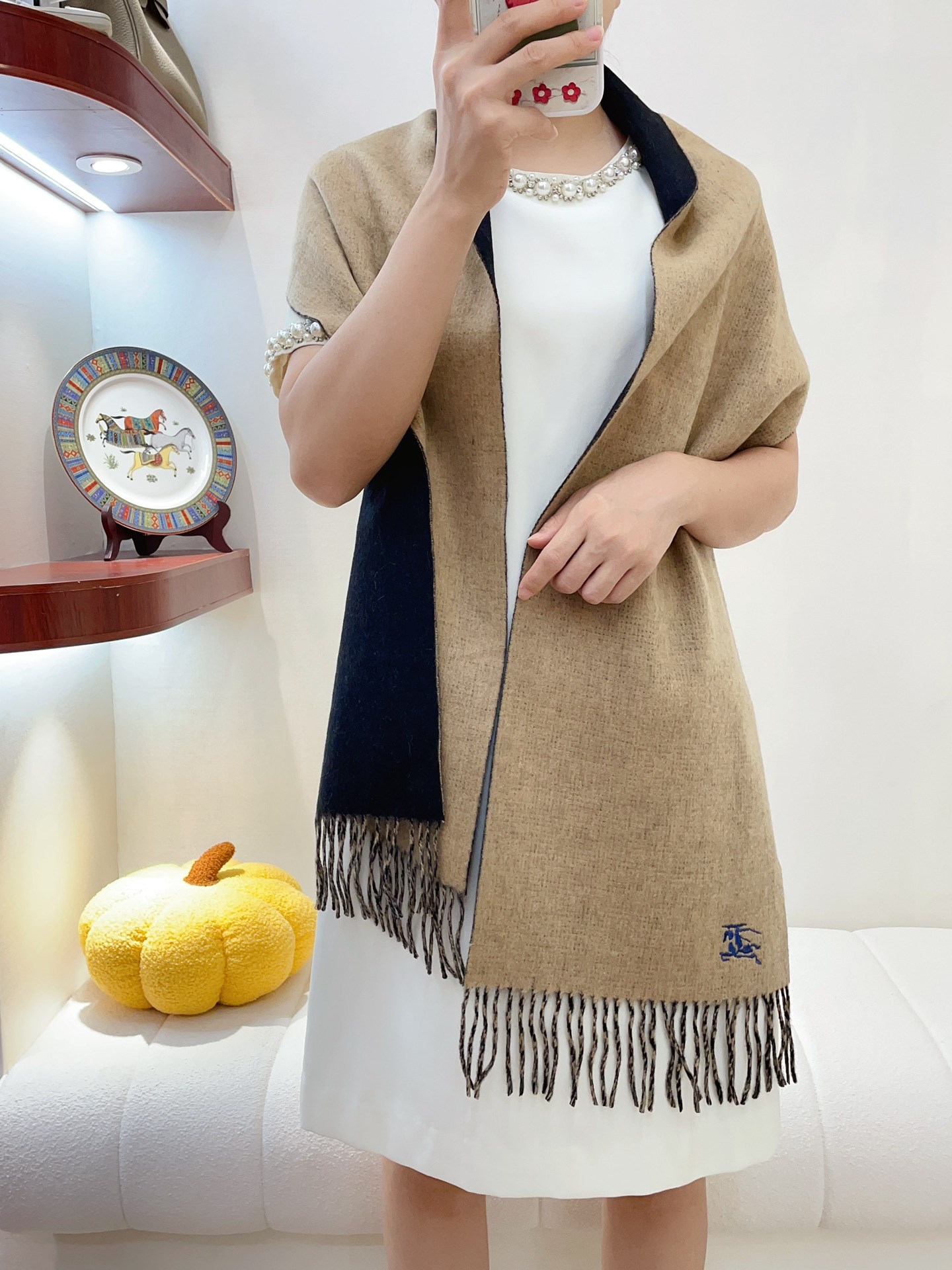 Streetwear Scarf Burberry 328827 size:180*35cm - vstockx