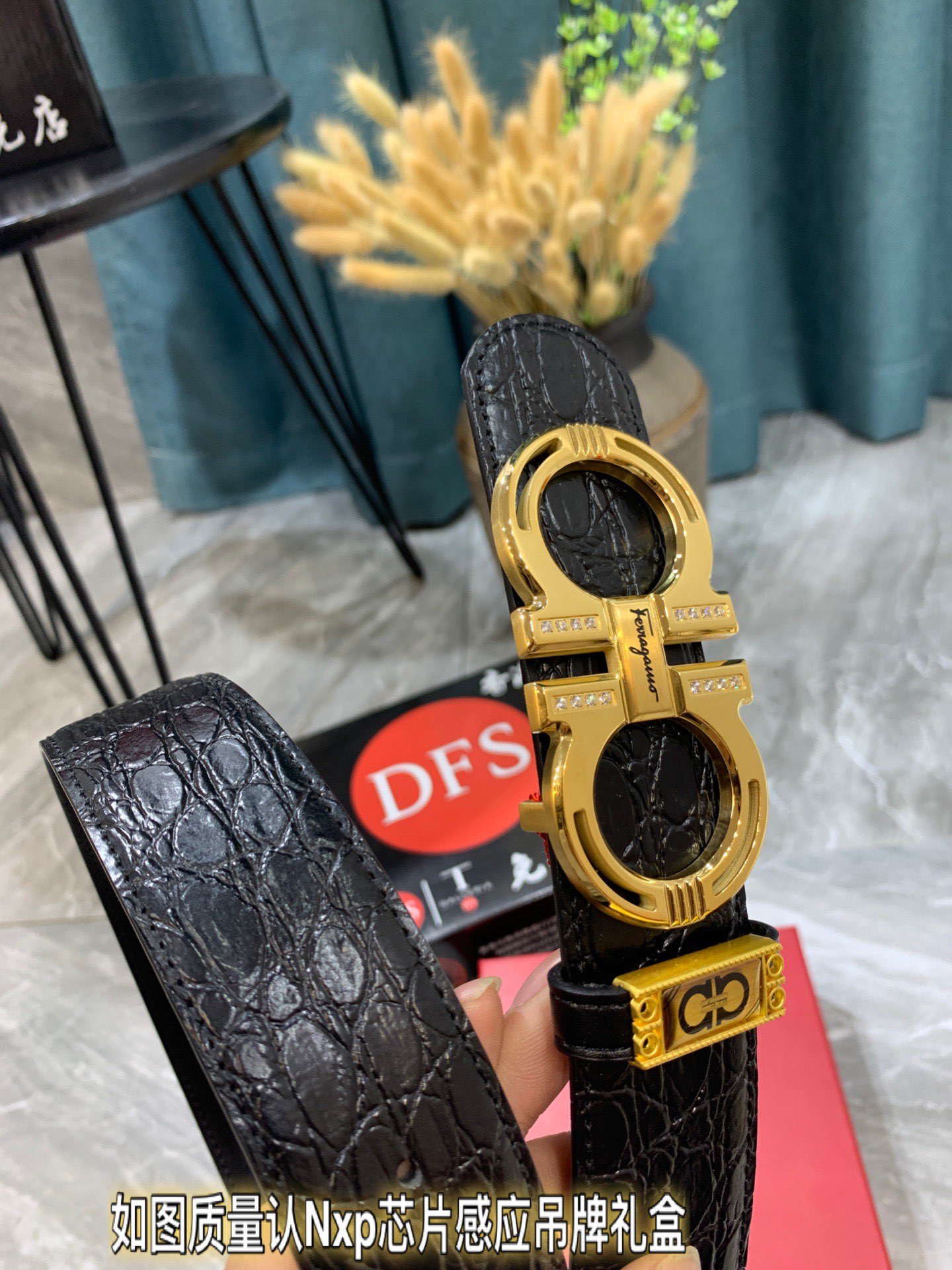 Streetwear Belt Ferragamo 319391 size:3.5cm - vstockx