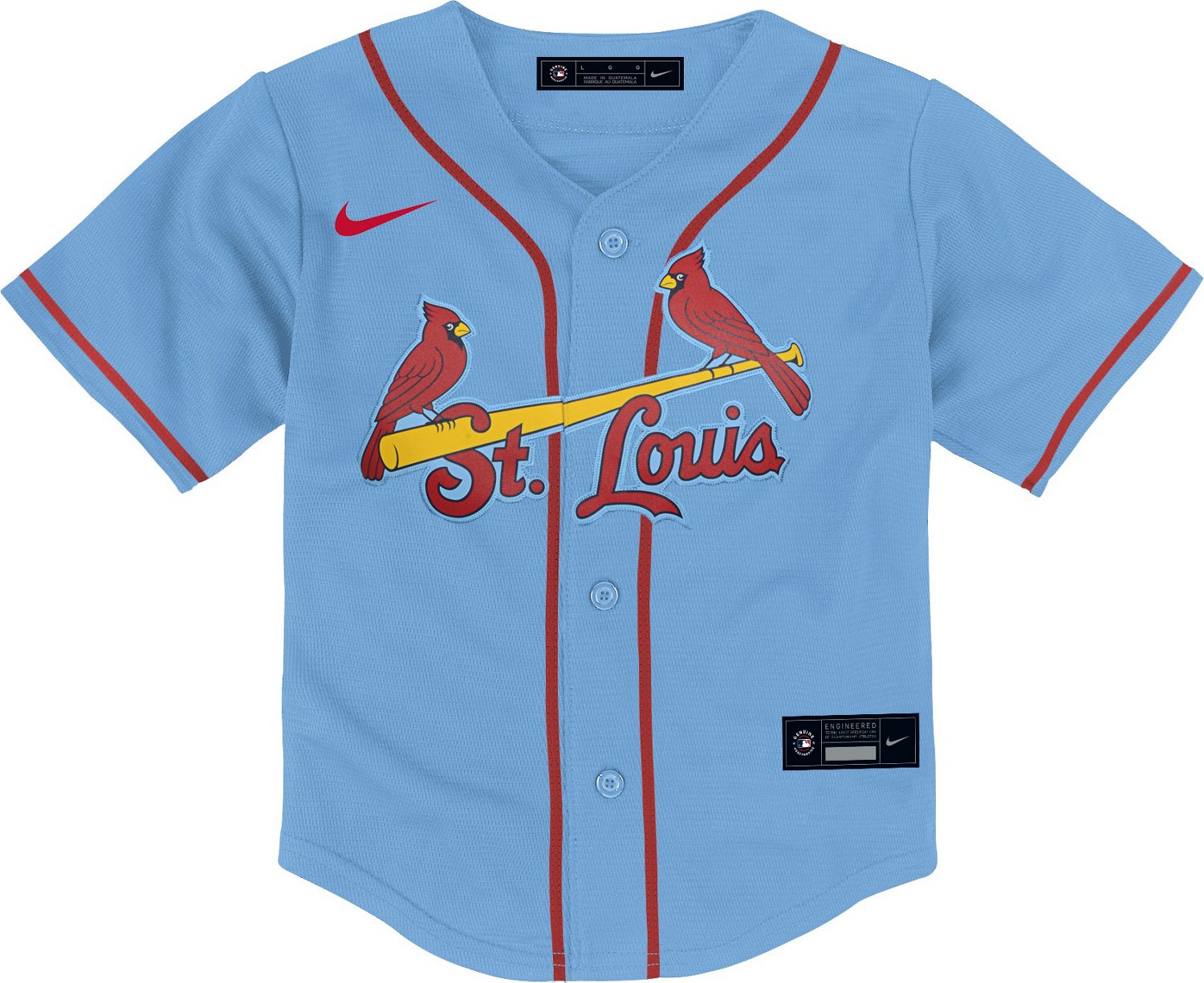 Nike Youth St. Louis Cardinals Team Replica Finished Jersey - vstockx