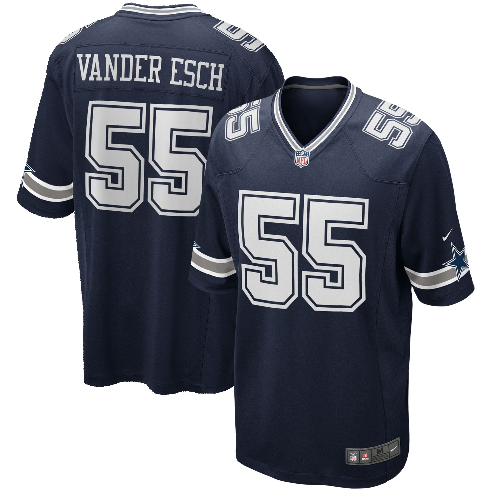 Leighton Vander Esch Dallas Cowboys Nike Team Game Jersey - Navy - vstockx