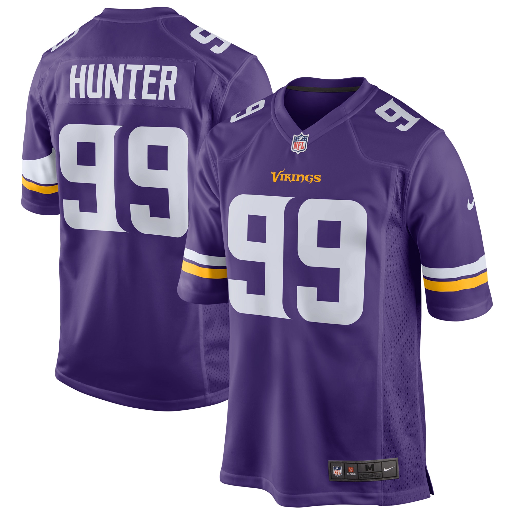 Danielle Hunter Minnesota Vikings Nike Game Jersey - Purple - vstockx
