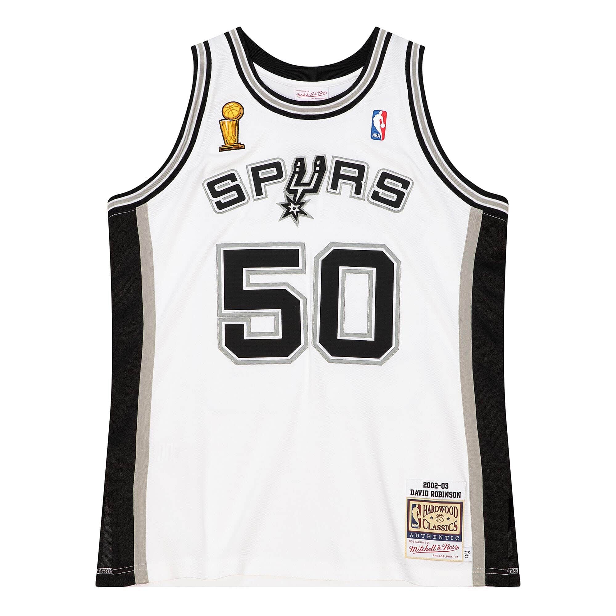 Authentic David Robinson San Antonio Spurs Finals 2002-03 Jersey - vstockx