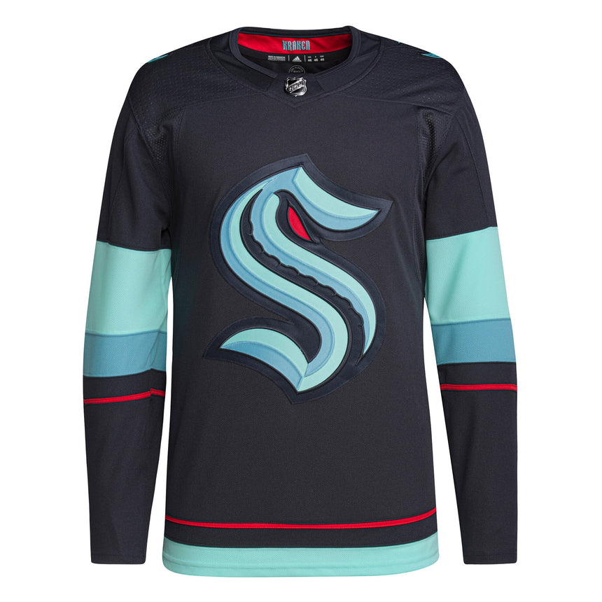 Men's Seattle Kraken adidas Navy Home Authentic Primegreen Jersey - vstockx
