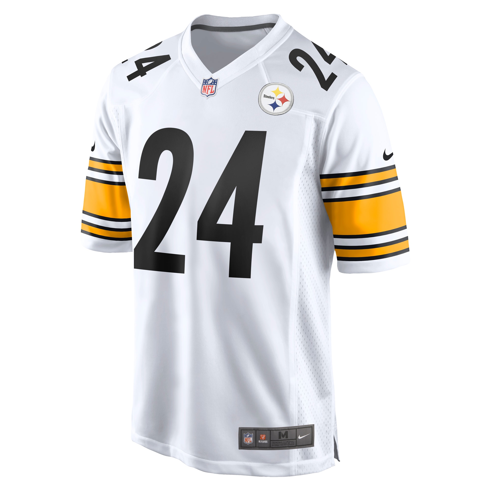 Joey Porter Jr. Pittsburgh Steelers Nike Away Game Jersey - White - vstockx
