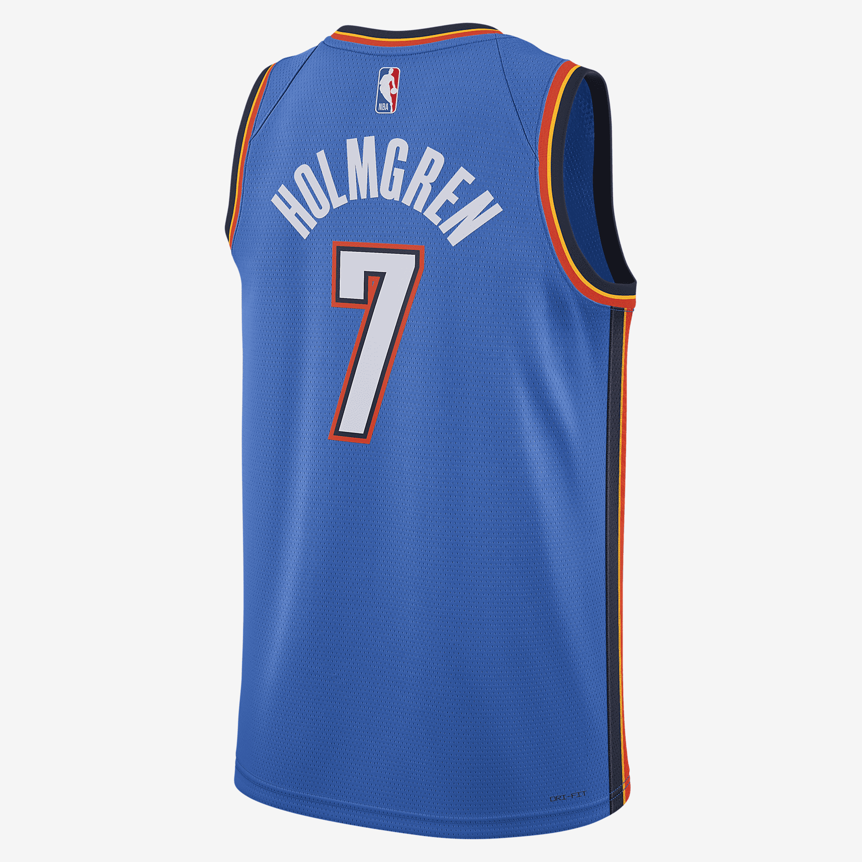 Oklahoma City Thunder Icon Edition 2022/23 Nike Dri-FIT NBA Swingman Jersey - Signal Blue - vstockx