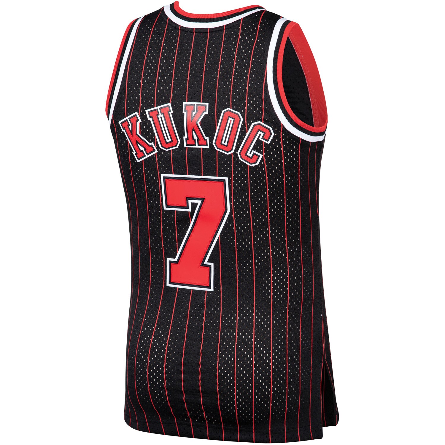 Toni Kukoc Chicago Bulls Mitchell & Ness Hardwood Classics Swingman Jersey - Black - vstockx