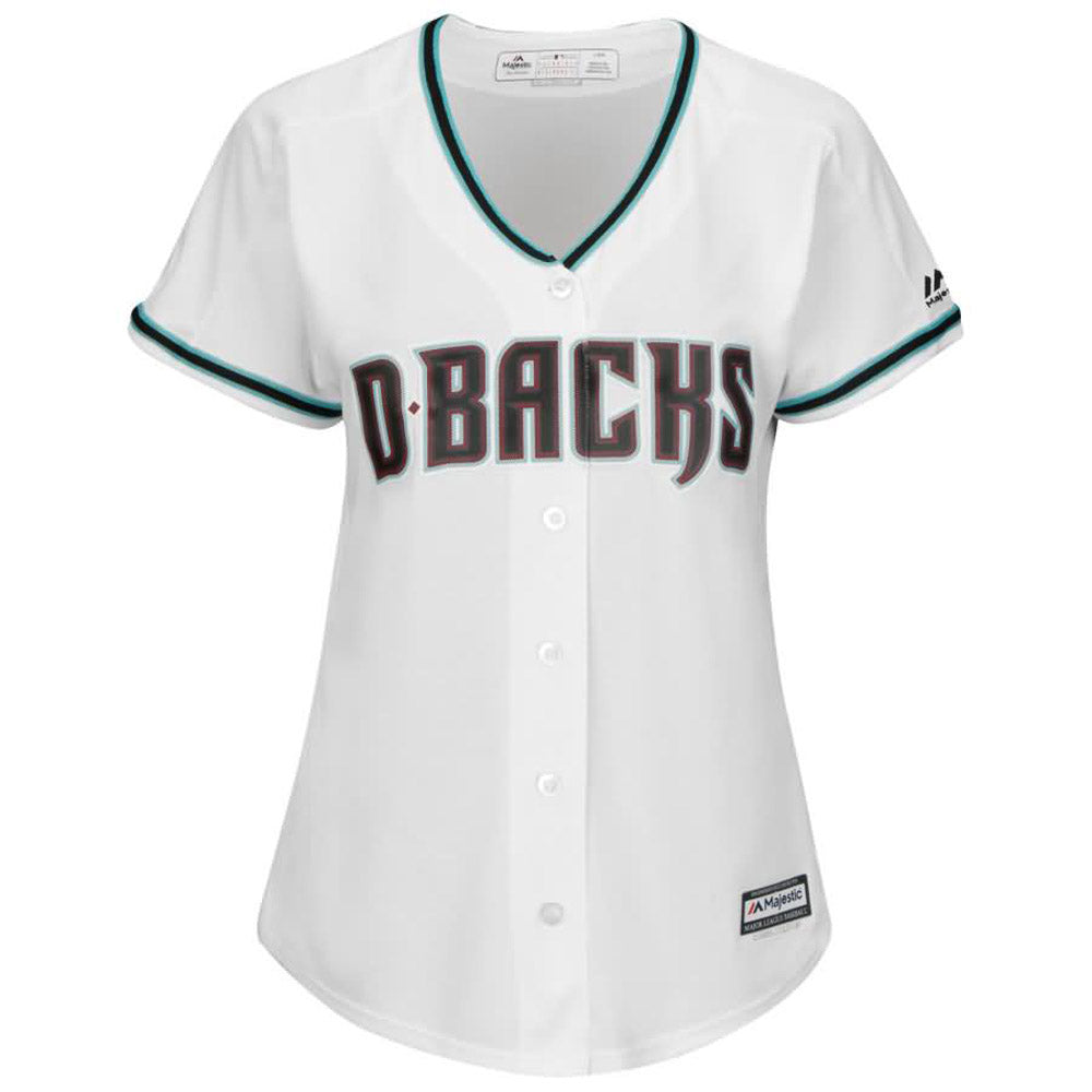 Women's Arizona Diamondbacks Paul Goldschmidt Replica Home Jersey - White/Teal - vstockx