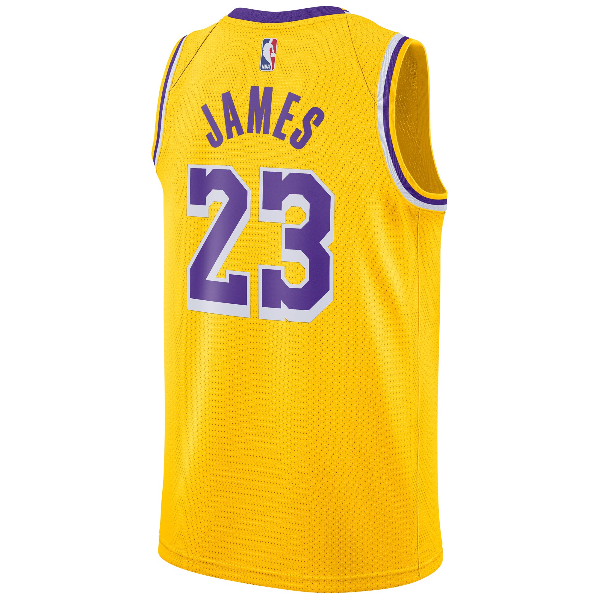 LeBron James Los Angeles Lakers Nike Swingman Player Jersey Gold - Icon Edition - vstockx