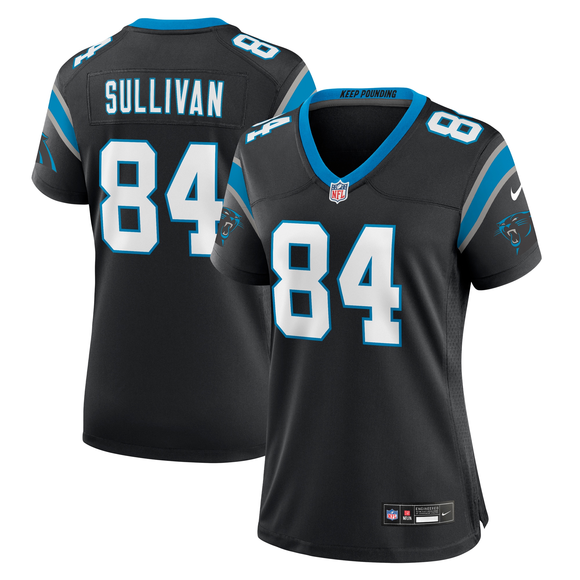 Stephen Sullivan Carolina Panthers Nike Women's Team Game Jersey - Black - vstockx