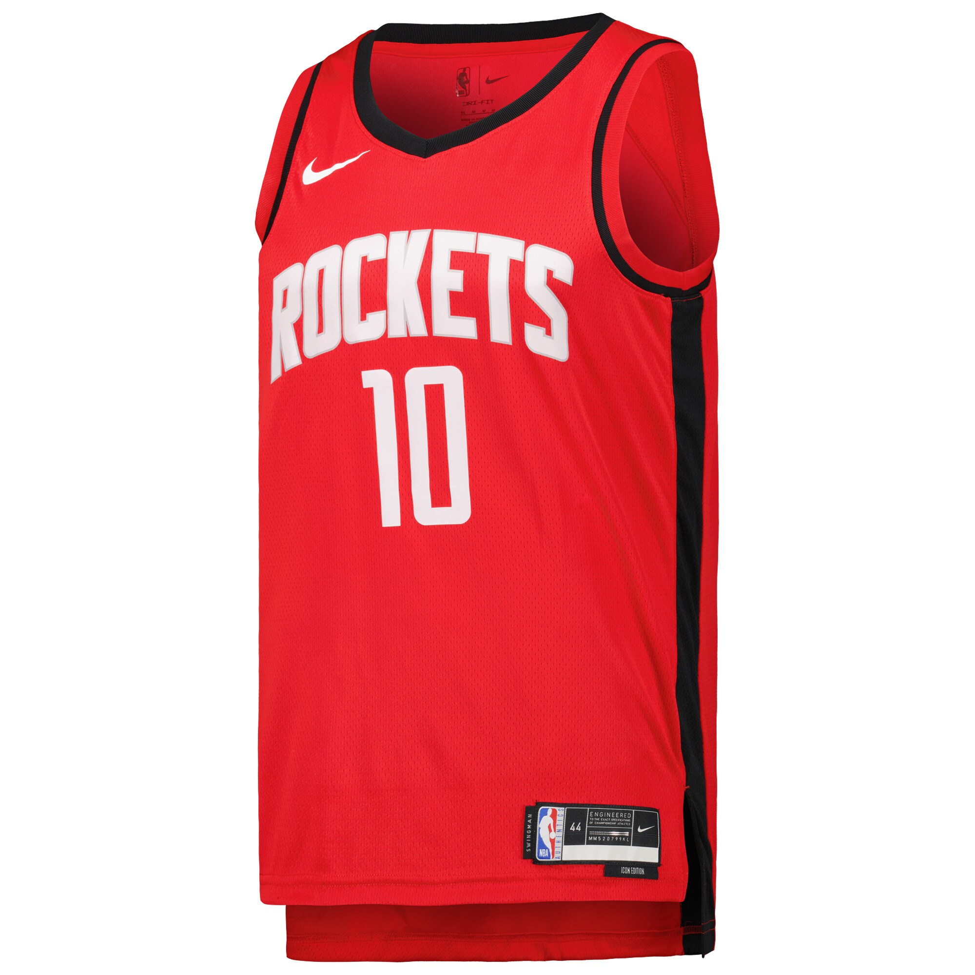 Jabari Smith Jr. Houston Rockets Nike Unisex Swingman Jersey - Association Edition - Red - vstockx