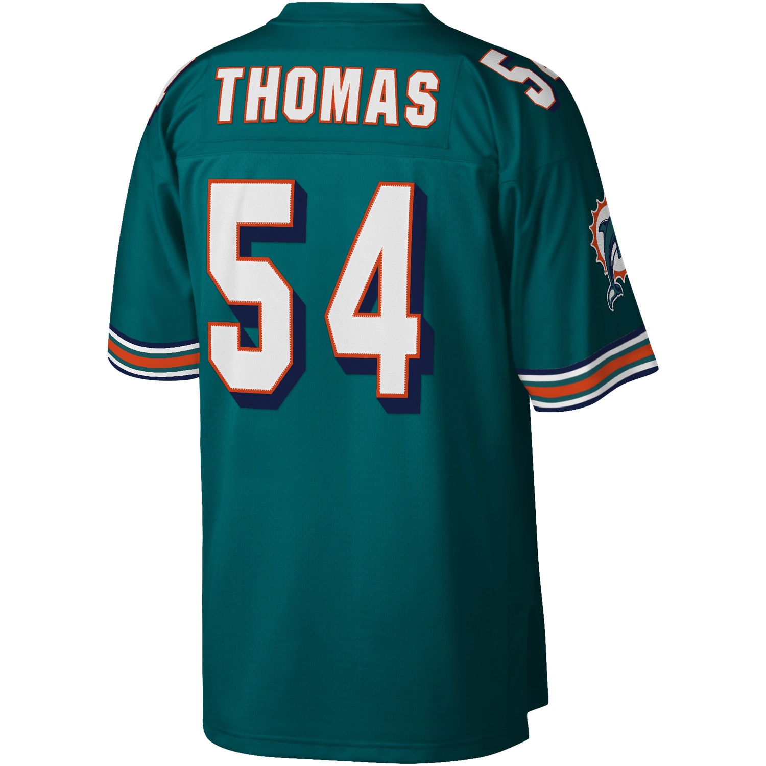Zach Thomas Miami Dolphins Mitchell & Ness Legacy Replica Jersey - Aqua - vstockx