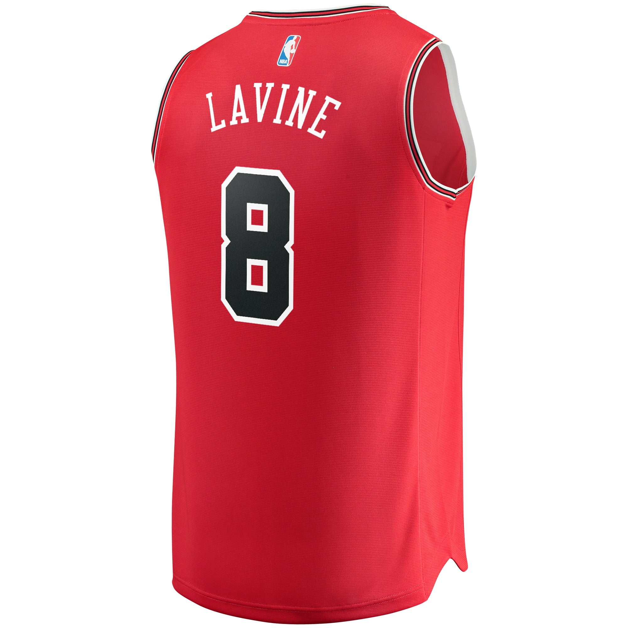 Men's Fanatics Branded Zach LaVine Red Chicago Bulls Fast Break Replica Jersey - Icon Edition - vstockx