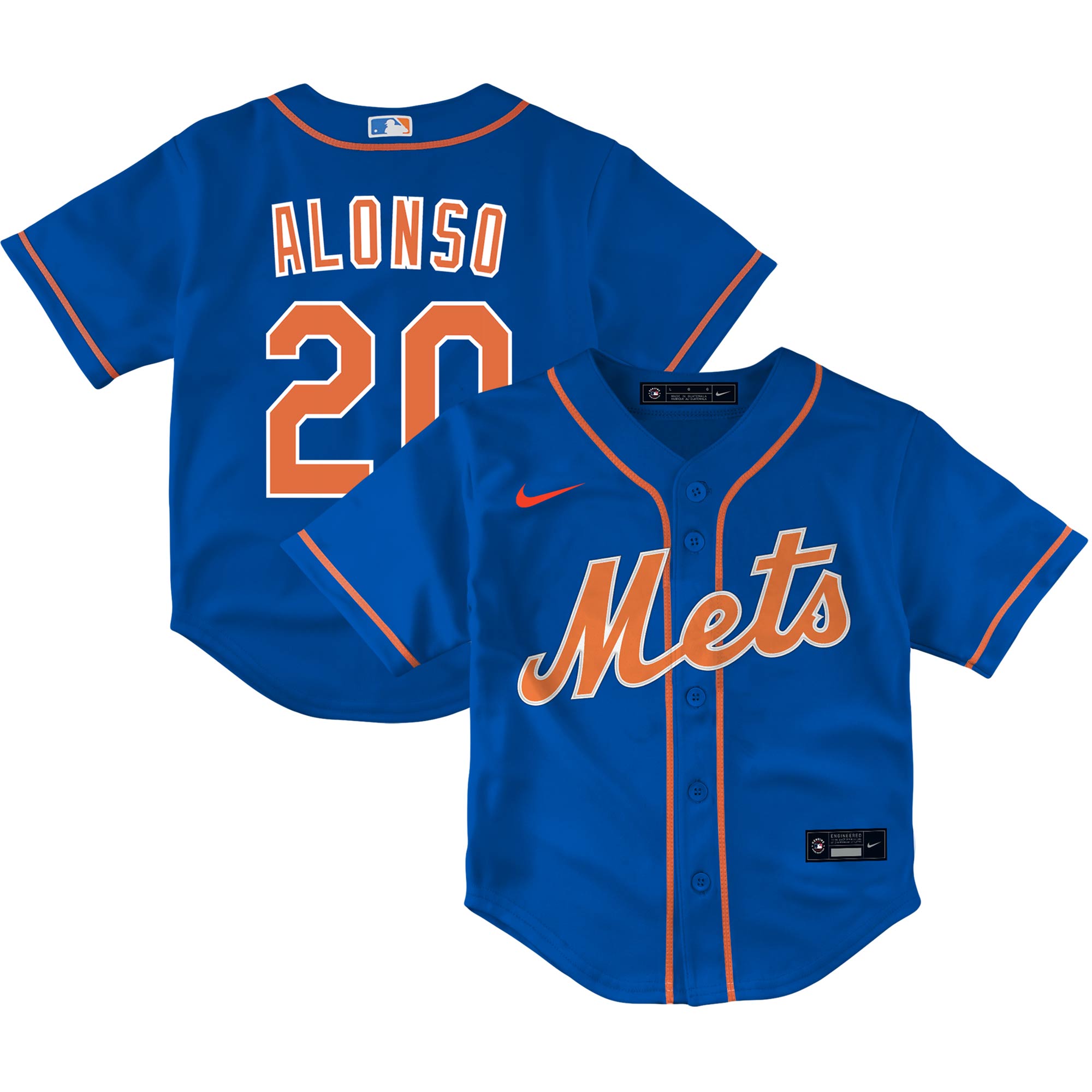 Pete Alonso New York Mets Nike Toddler Alternate Replica Player Jersey - Royal - vstockx