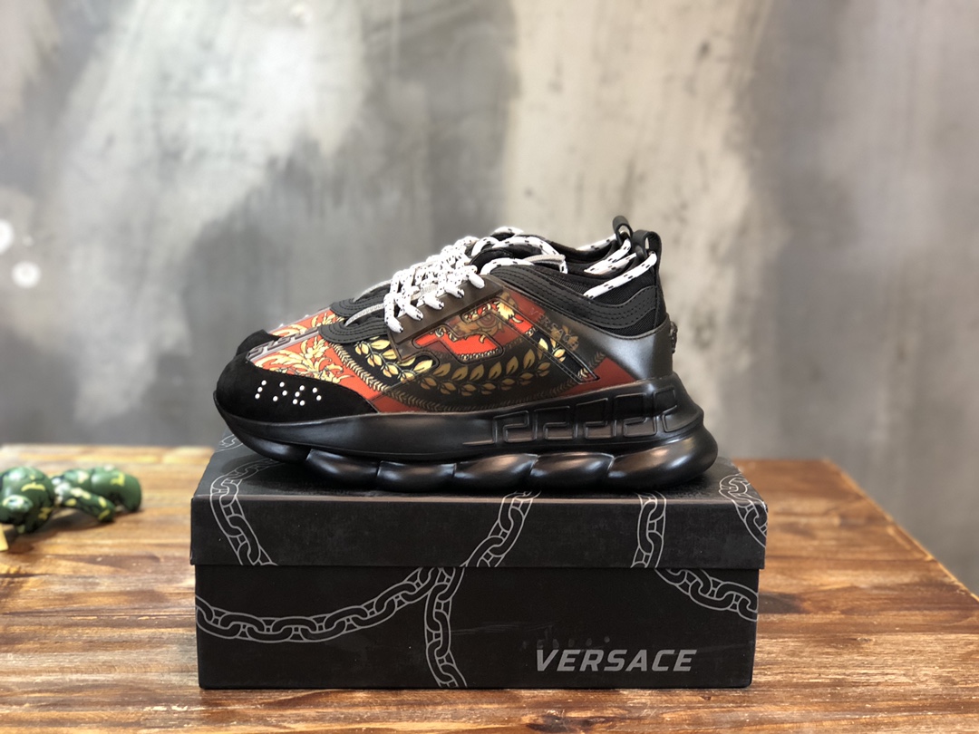 Versace Chain Reaction Twill - vstockx