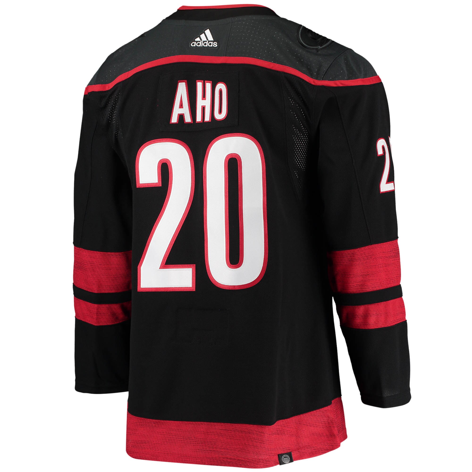 Sebastian Aho Carolina Hurricanes adidas Alternate Primegreen Authentic Pro Player Jersey - Black - vstockx